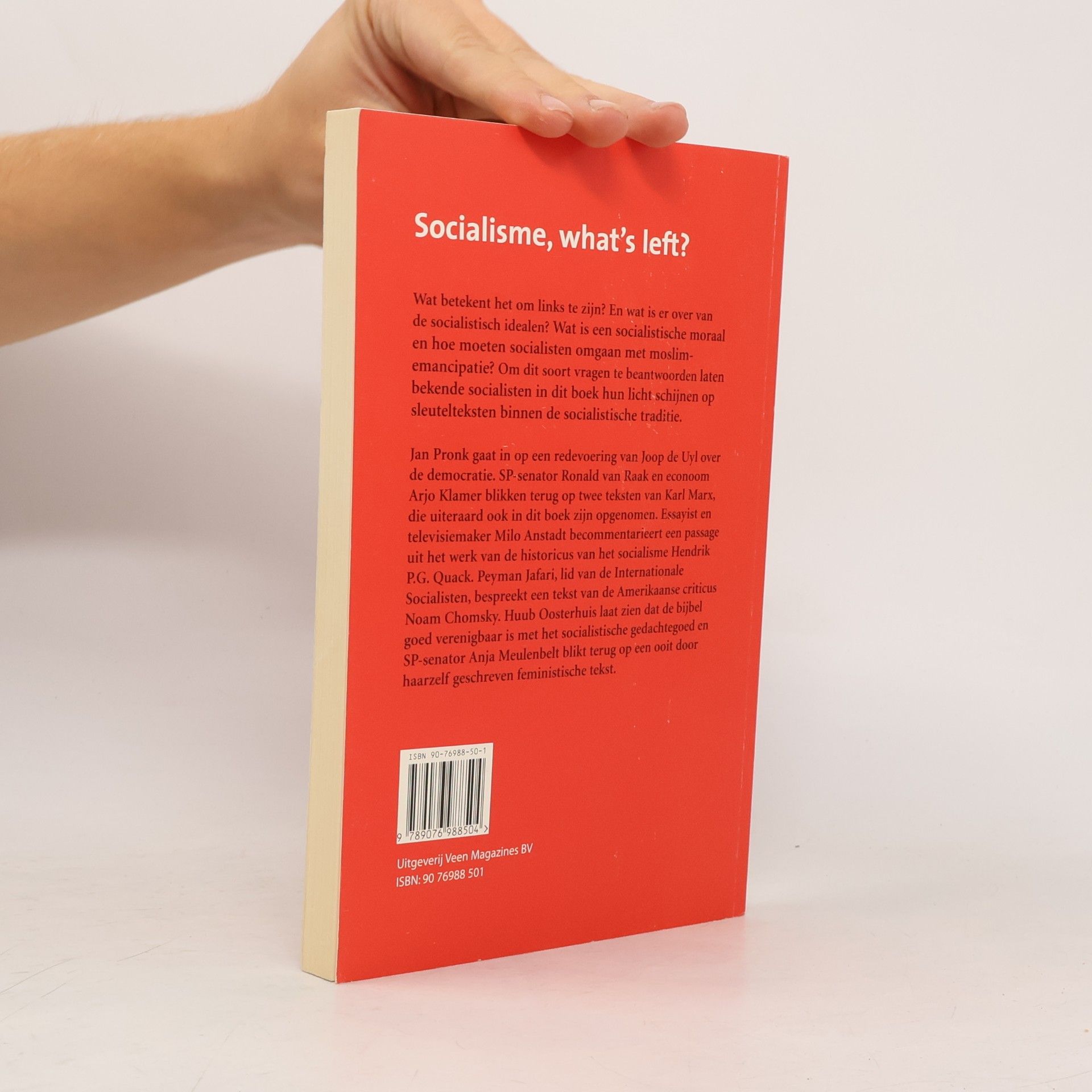 Milo Anstadt Socialisme: what's left ? : klassieke teksten ingeleid door socialisten van nu