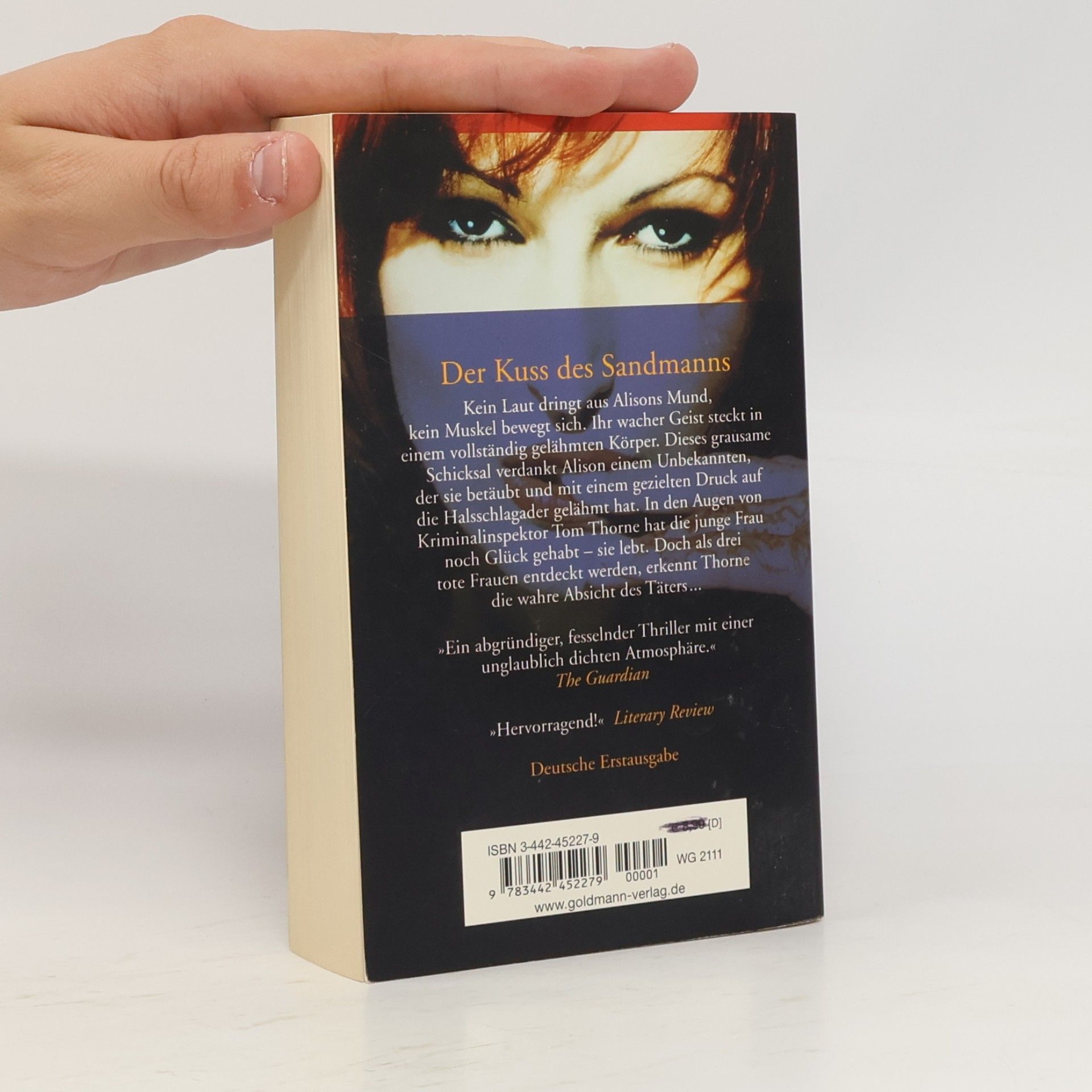 Mark Billingham Der Kuss des Sandmanns