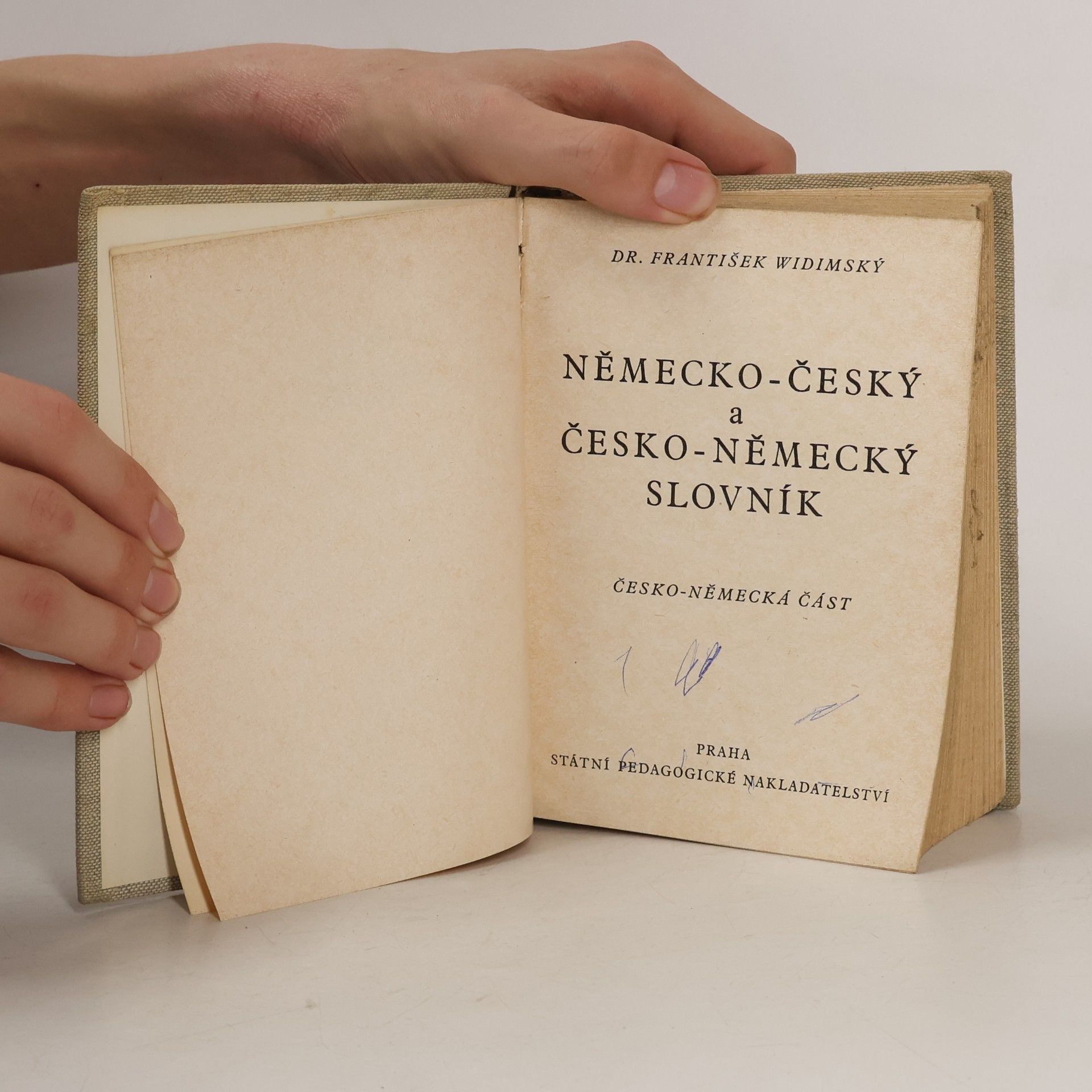 Autorenkollektiv Německo-český a česko-německý slovník. Část Česko-německá