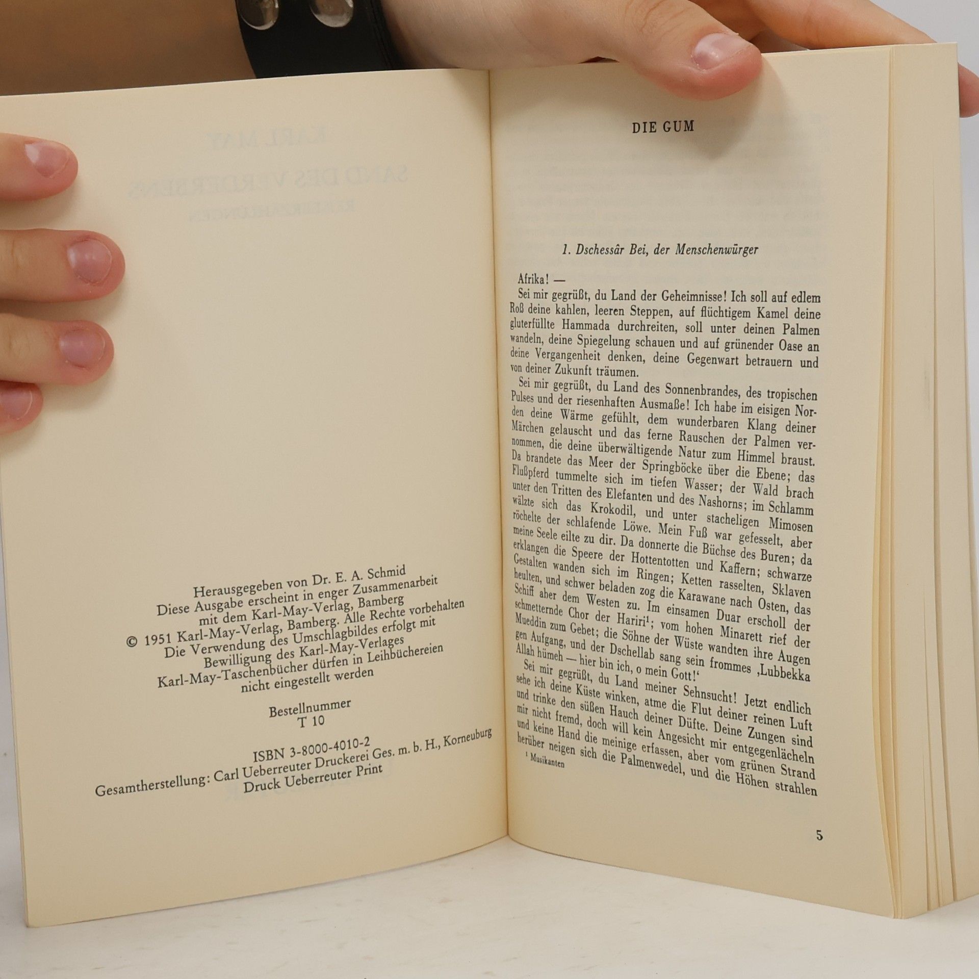 Karl May Sand des Verderbens