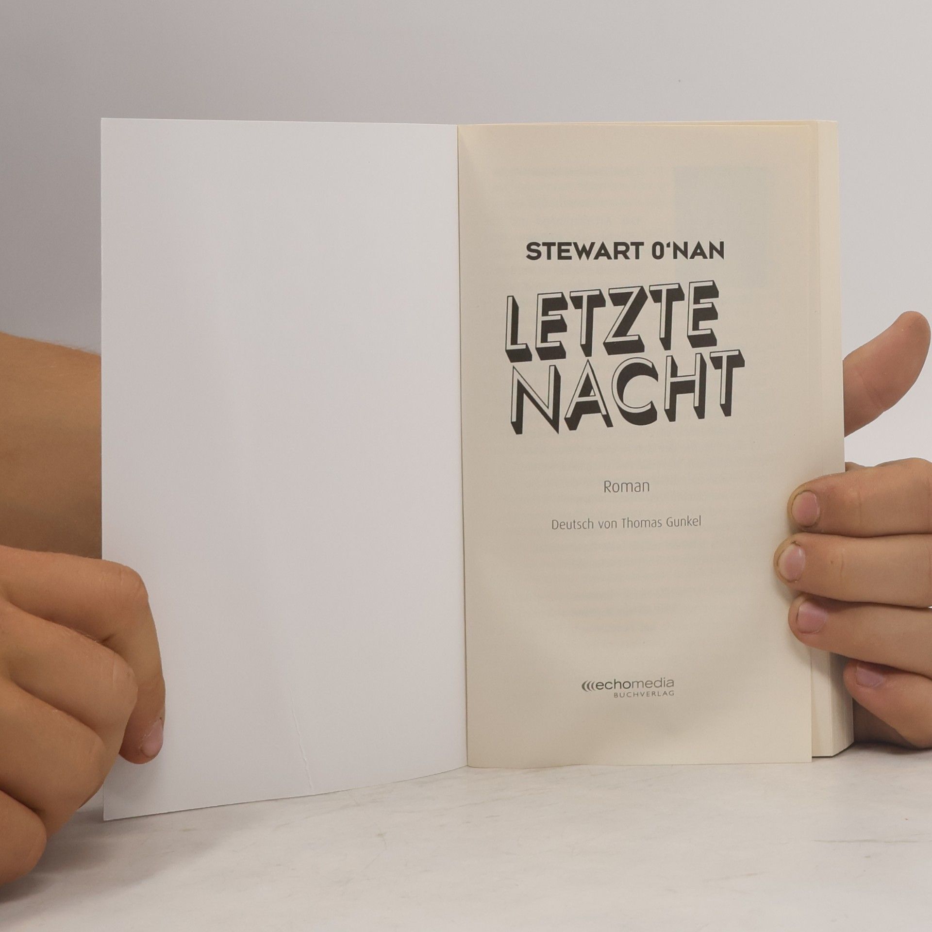 Stewart O'Nan Letzte Nacht