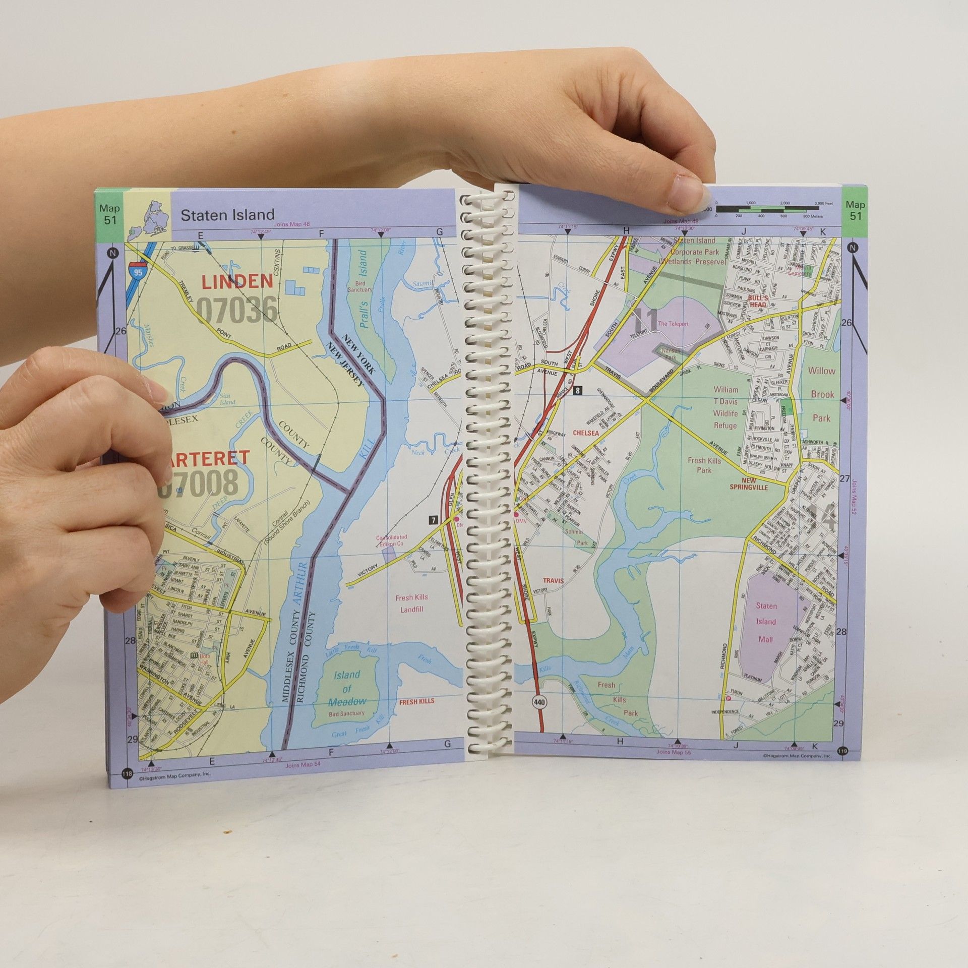 Hagstrom Map Company New York City 5 Borough Pocket Atlas
