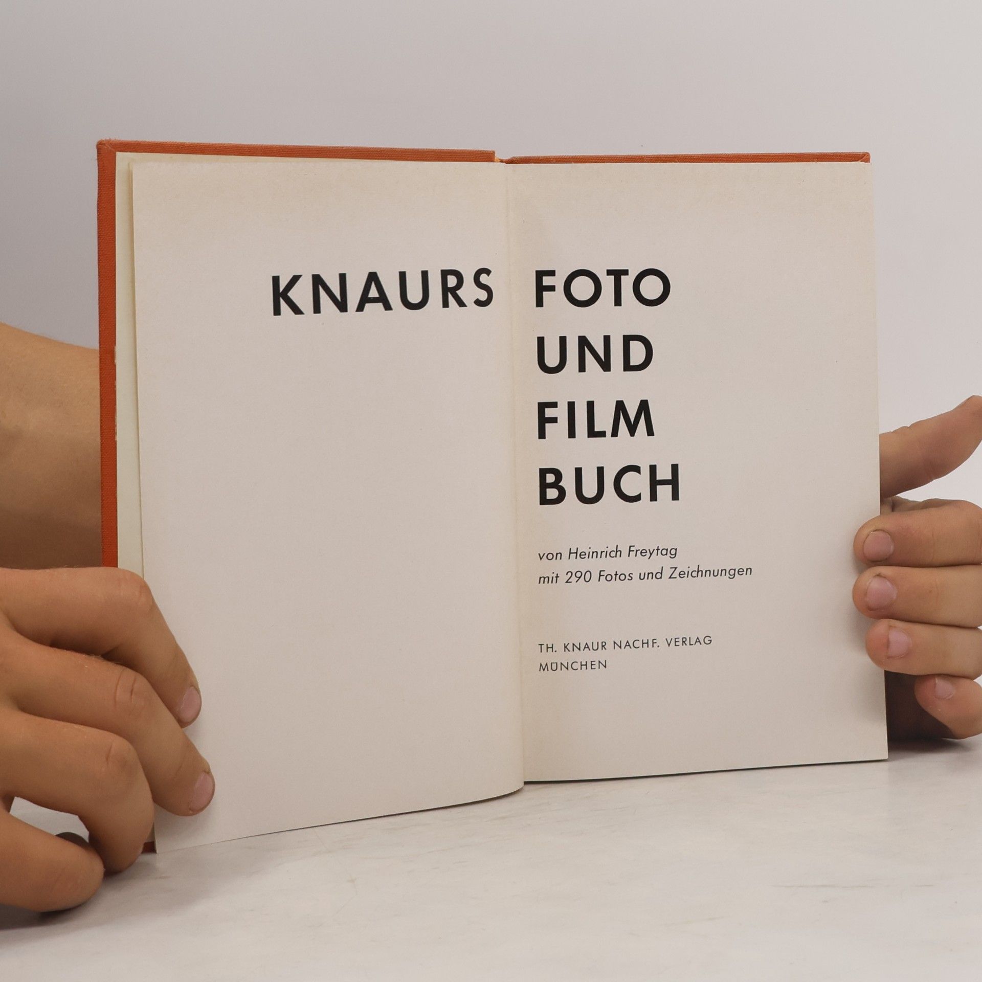 Heinrich Freytag Knaurs Foto und Filmbuch