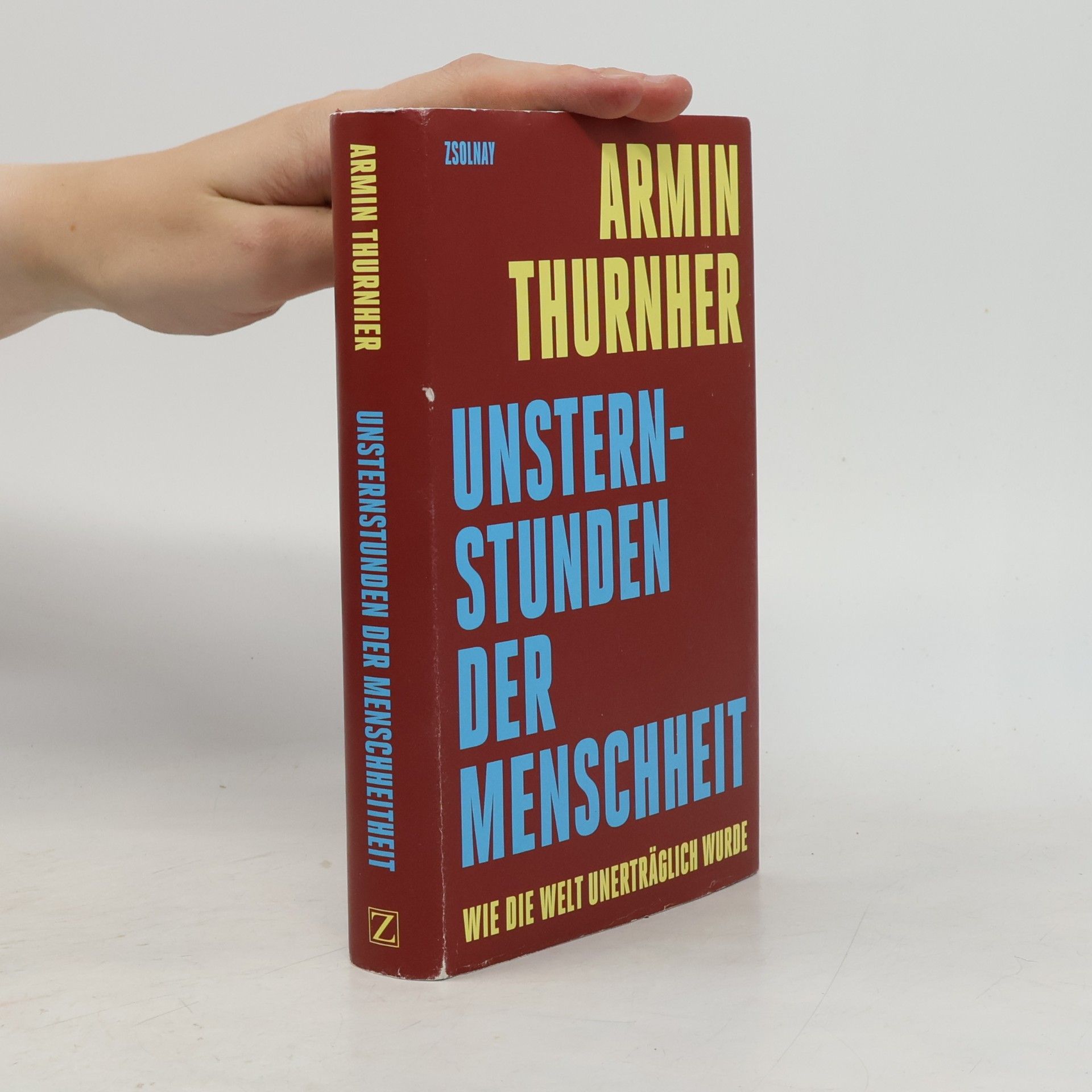 Armin Thurnher Unsternstunden der Menschheit