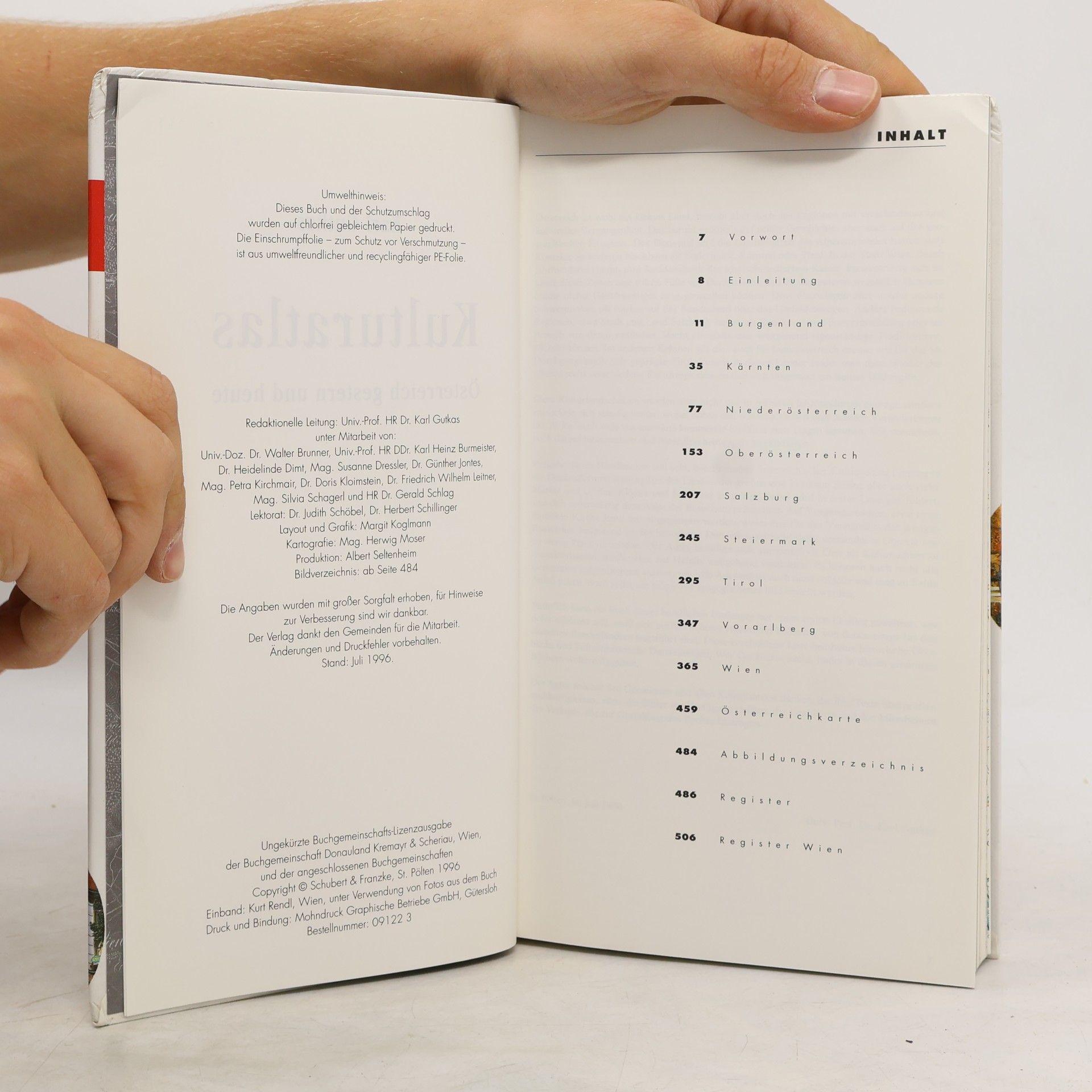 Karl Gutkas Kulturatlas Österreich