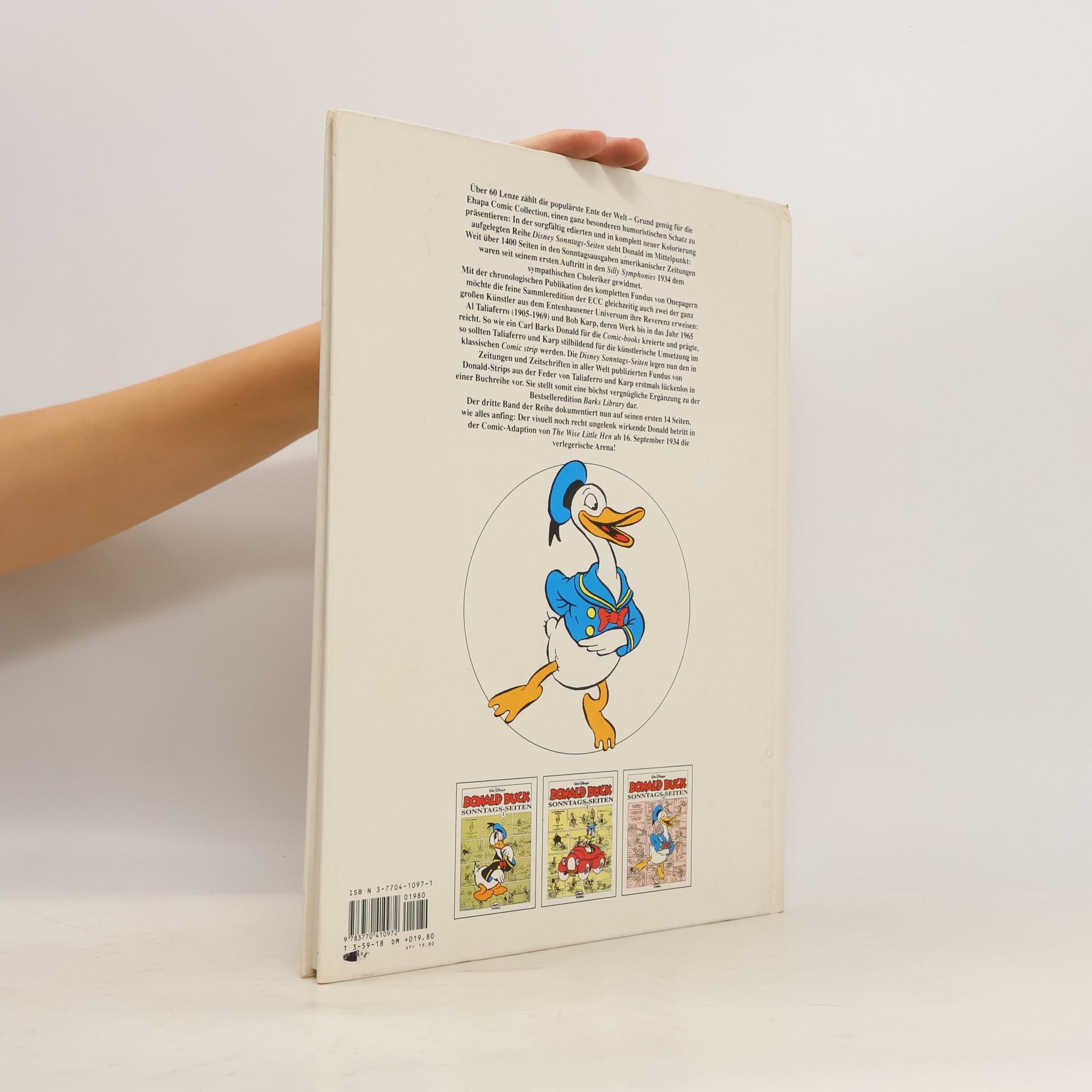 Walt Disney Ehapa Comic Collection - 3: Donald Duck Sonntags-Seiten