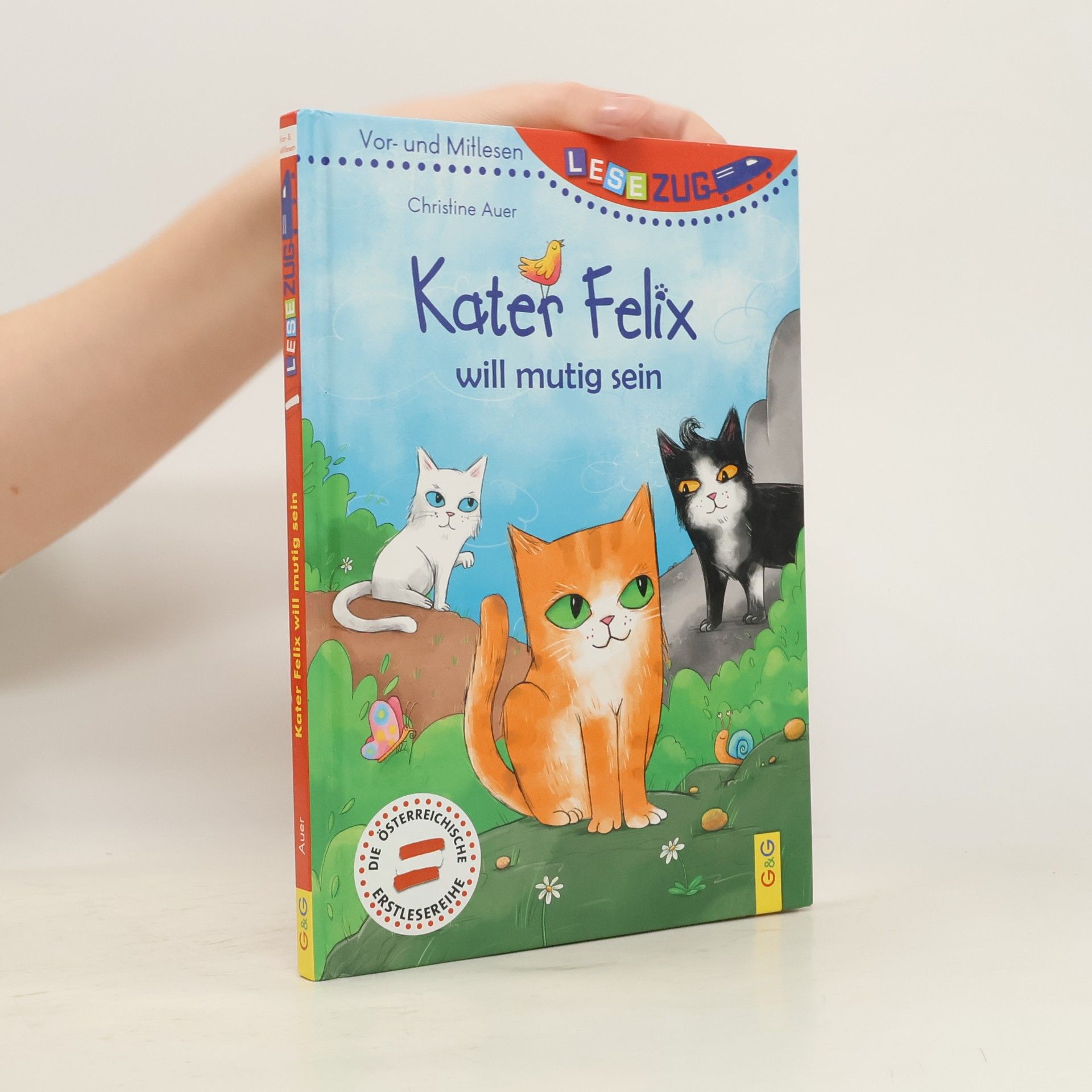 Christine Auer LESEZUG/Vor- und Mitlesen: Kater Felix will mutig sein