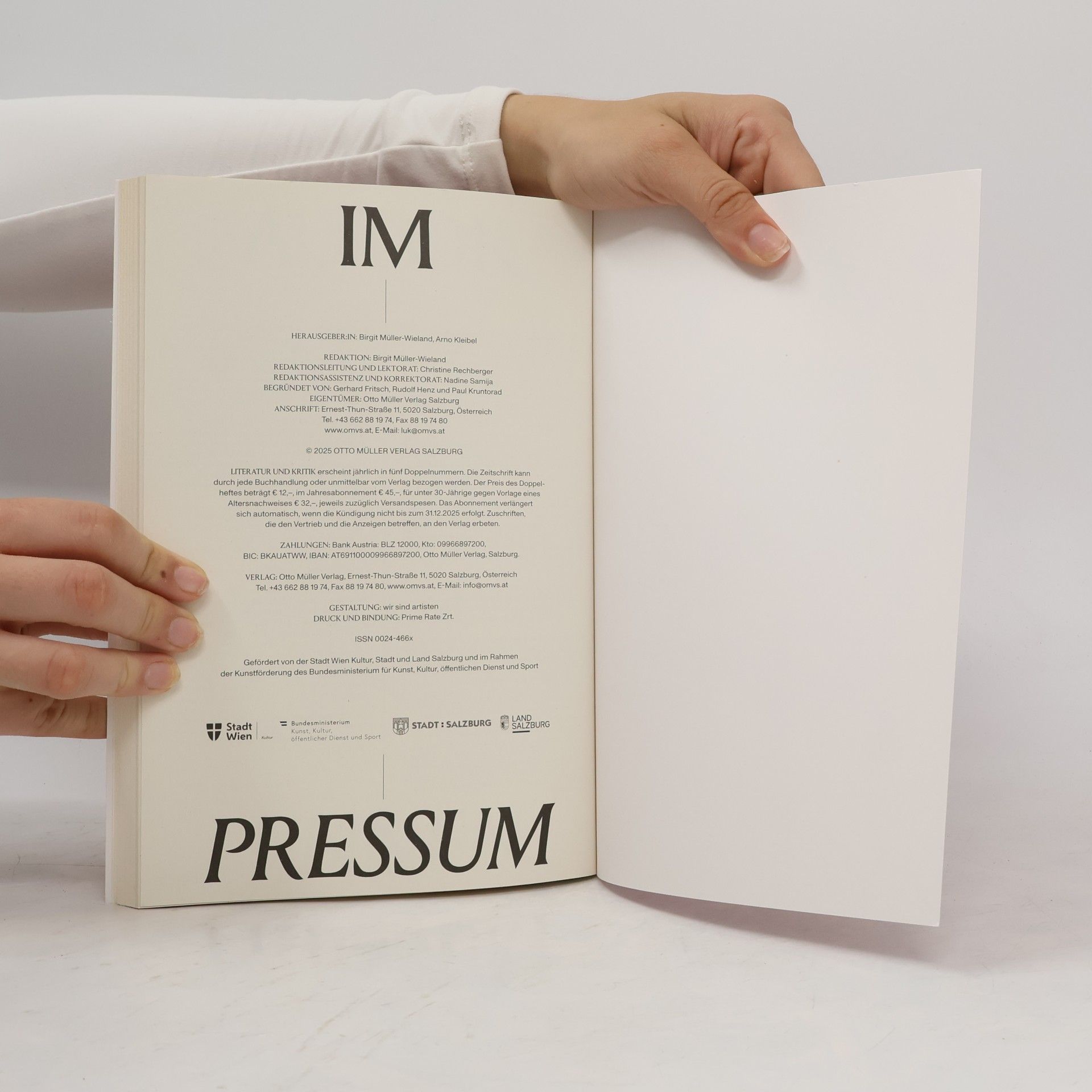 Autorenkollektiv Literatur und Kritik 591-592. Sprünge