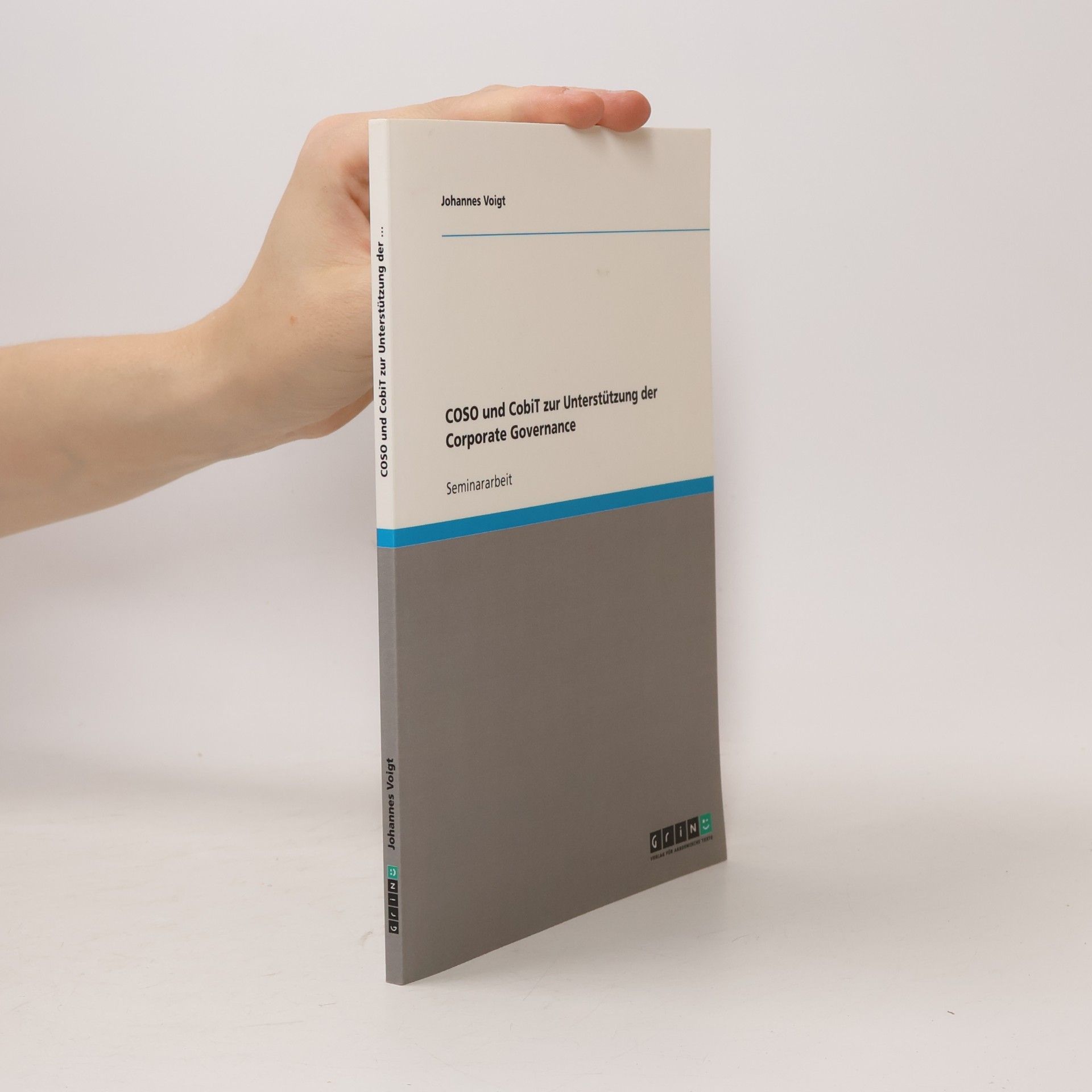 Johannes Voigt Die Frameworks COSO und CobiT zur Unterstützung der Corporate Governance