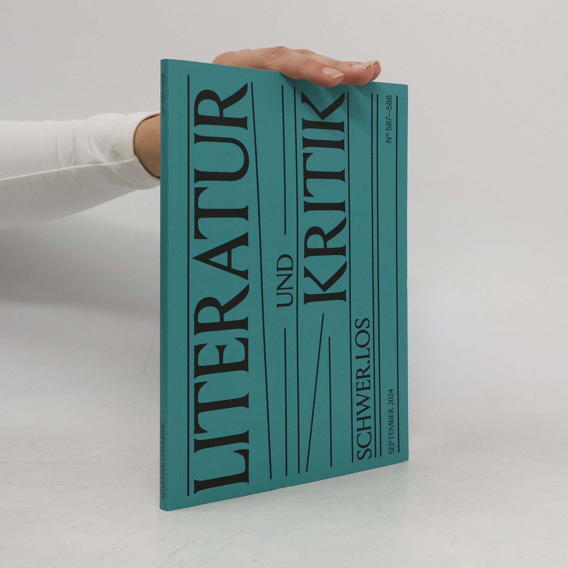 Autorenkollektiv Literatur und Kritik 587-588. Schwer. Los