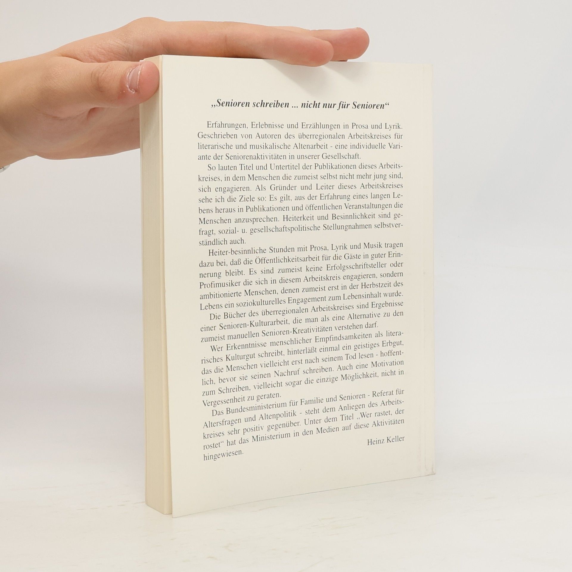 Autorenkollektiv Senioren schreiben... nicht nur für Senioren