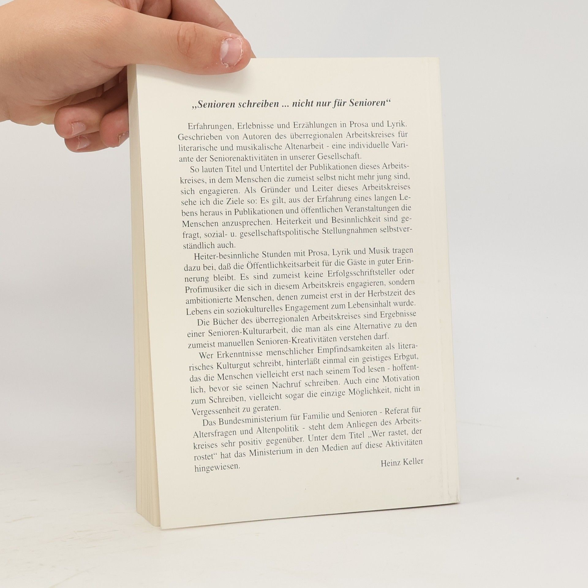 Autorenkollektiv Senioren schreiben... nicht nur für Senioren
