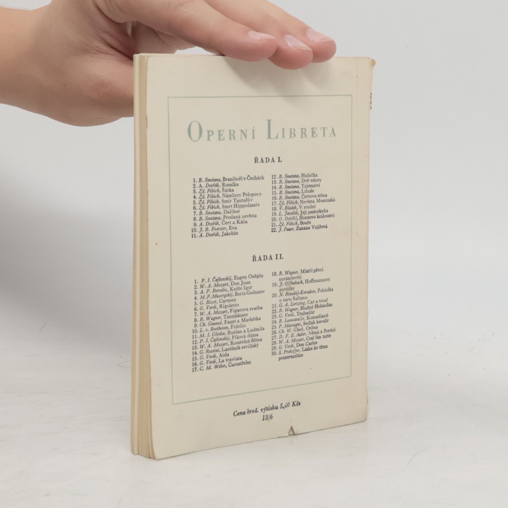 Bedřich Smetana Operní libreta I-1