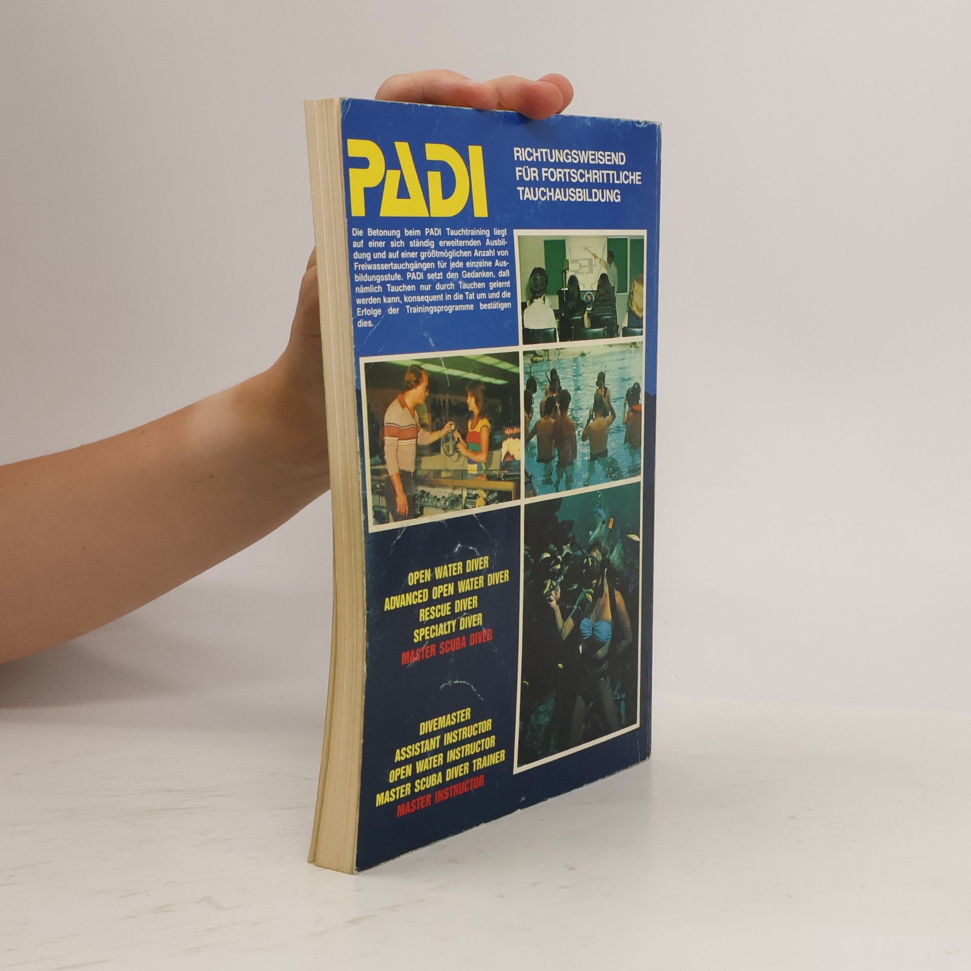 Dennis Graver Padi diver manual