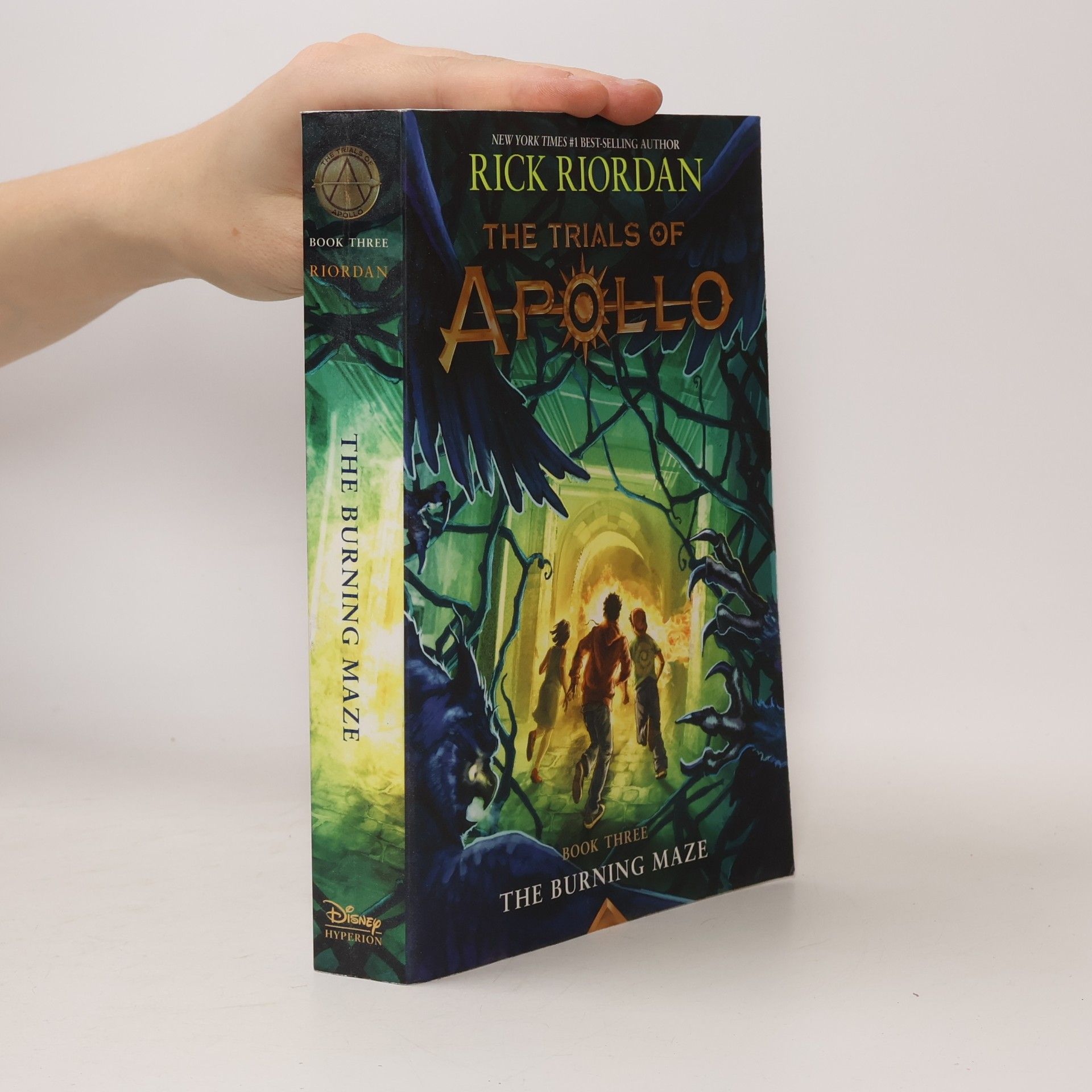 Rick Riordan Trials Of Apollo 3. The Burning Maze