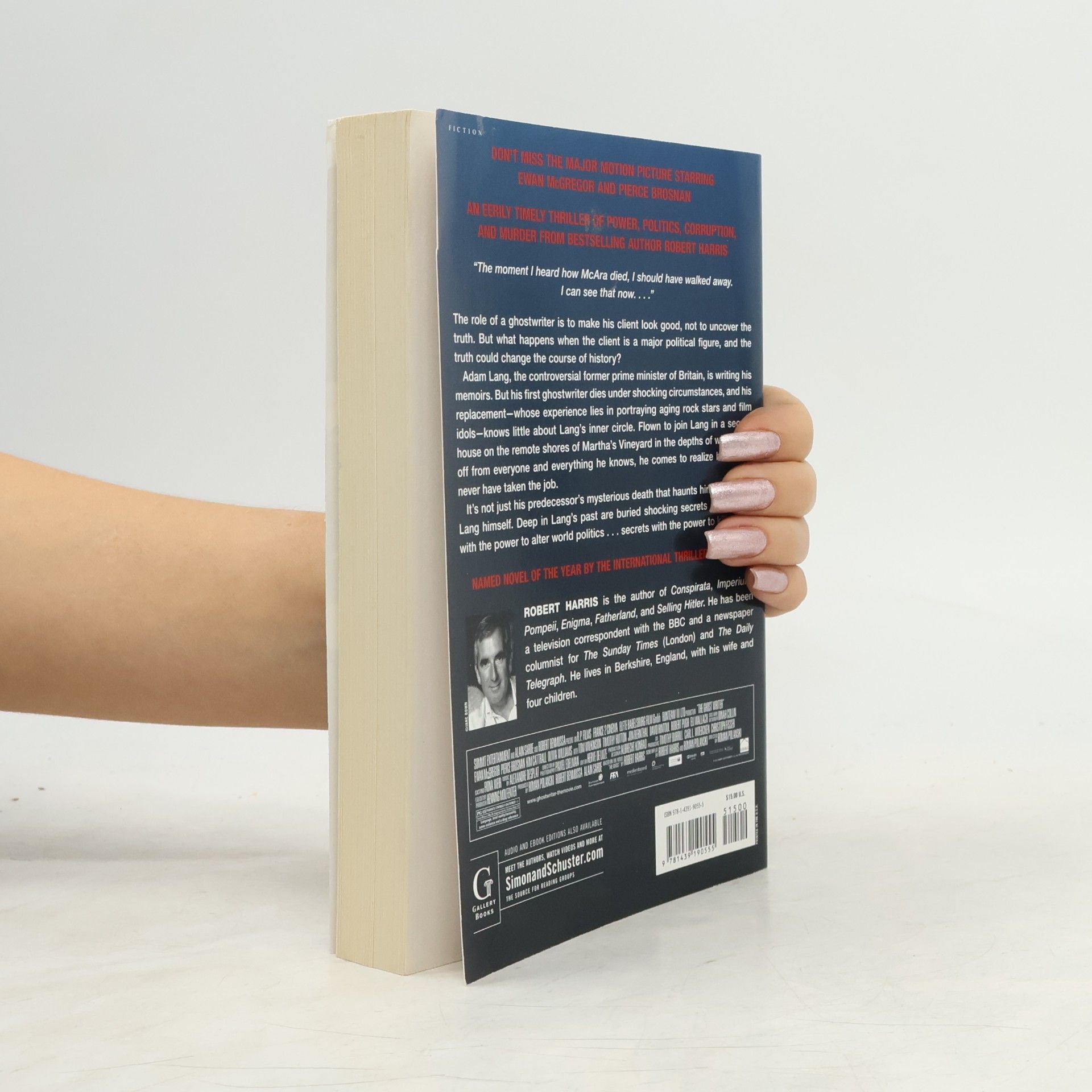 Robert Harris The Ghost Writer - Previously Published as The Ghost