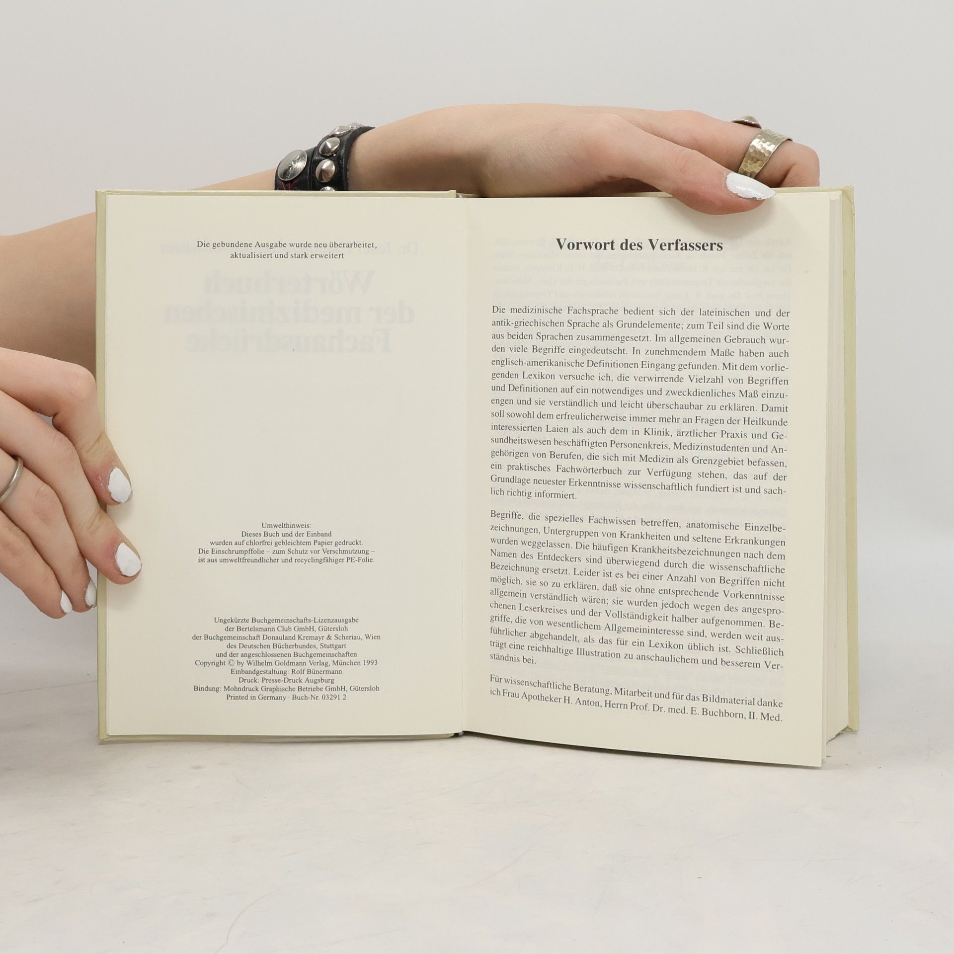 Josef Hammerschmid Gollwitzer Wörterbuch der medizinischen Fachaudrücke
