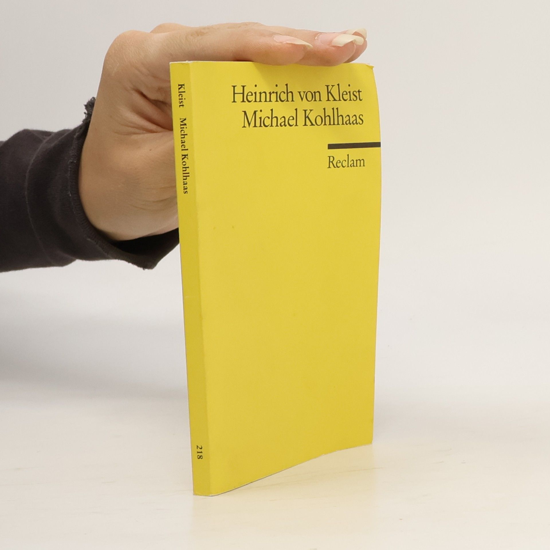 Heinrich von Kleist Michael Kohlhaas