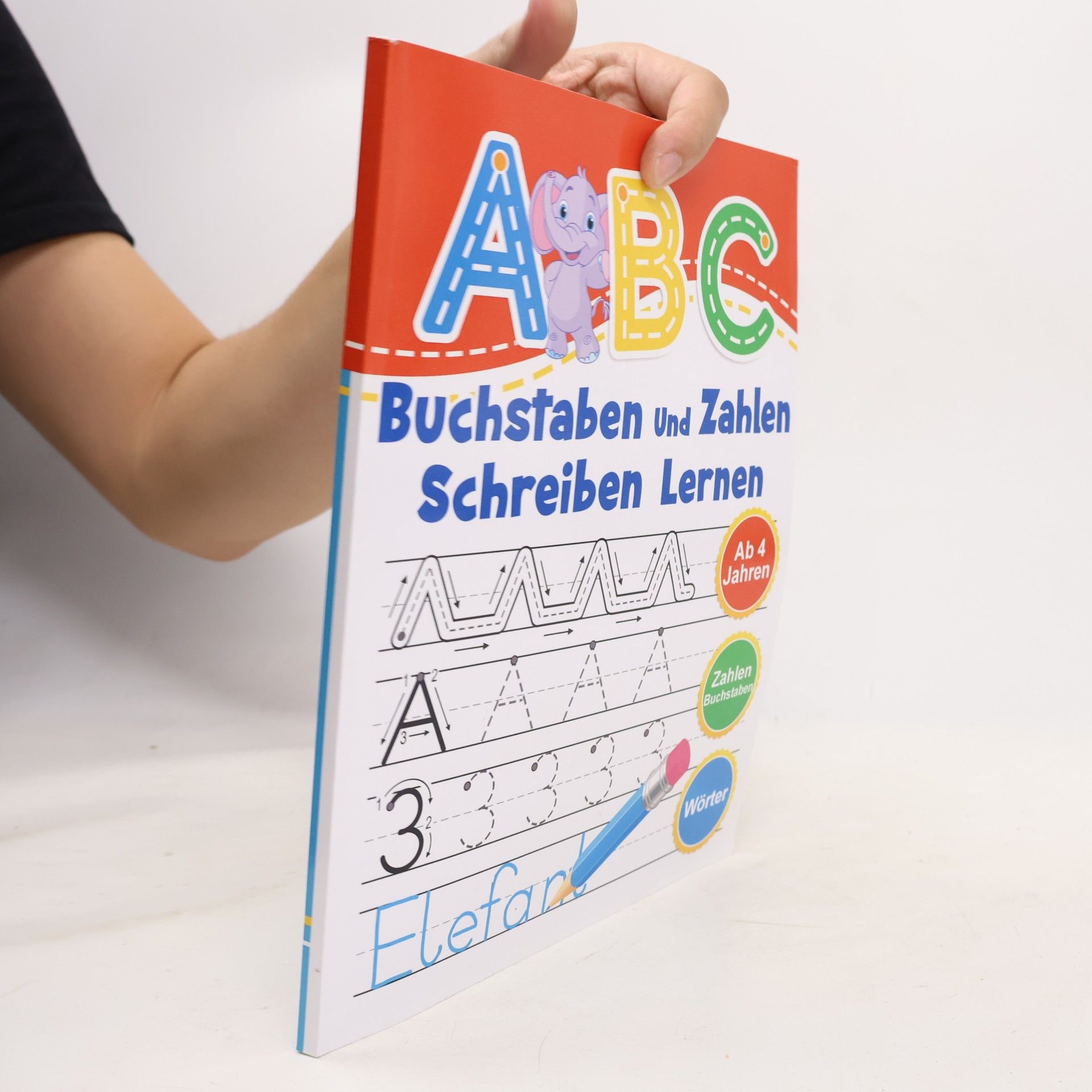 Kim Malbücher ABC - Buchstaben und Zahlen Schreiben Lernen