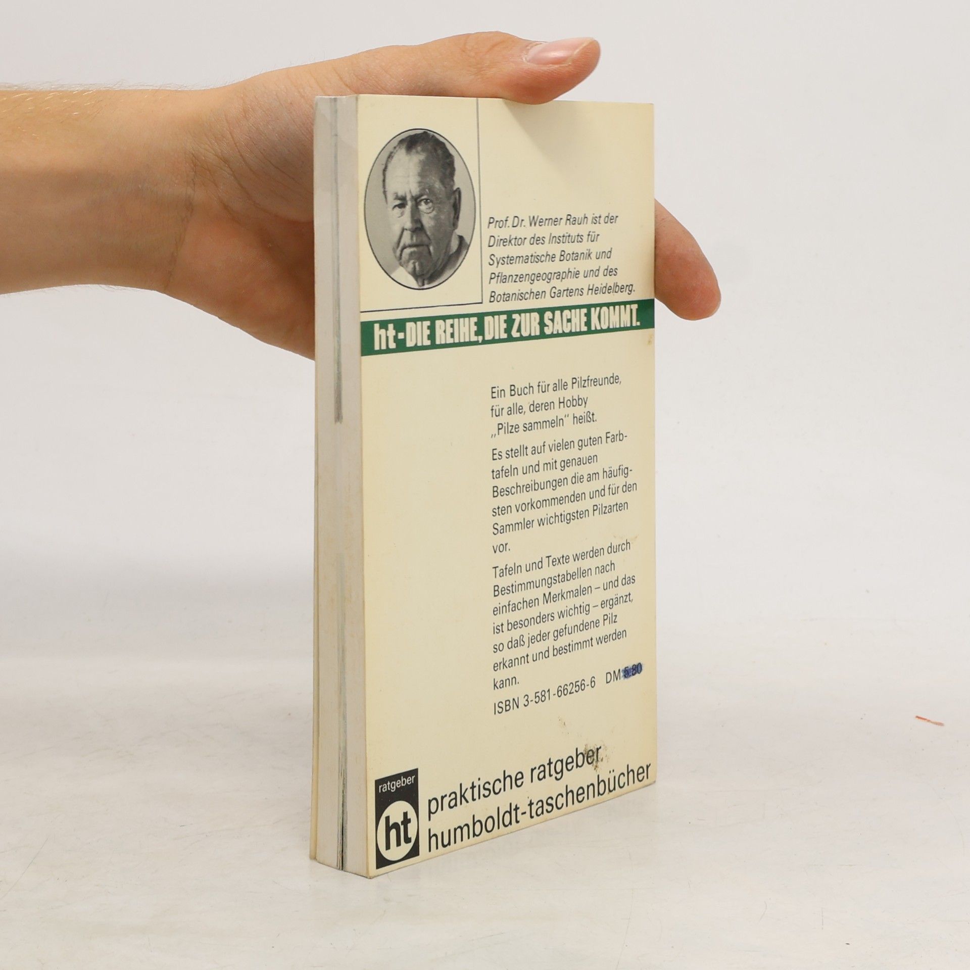 Werner Rauh Speisepilz, Giftpilz?