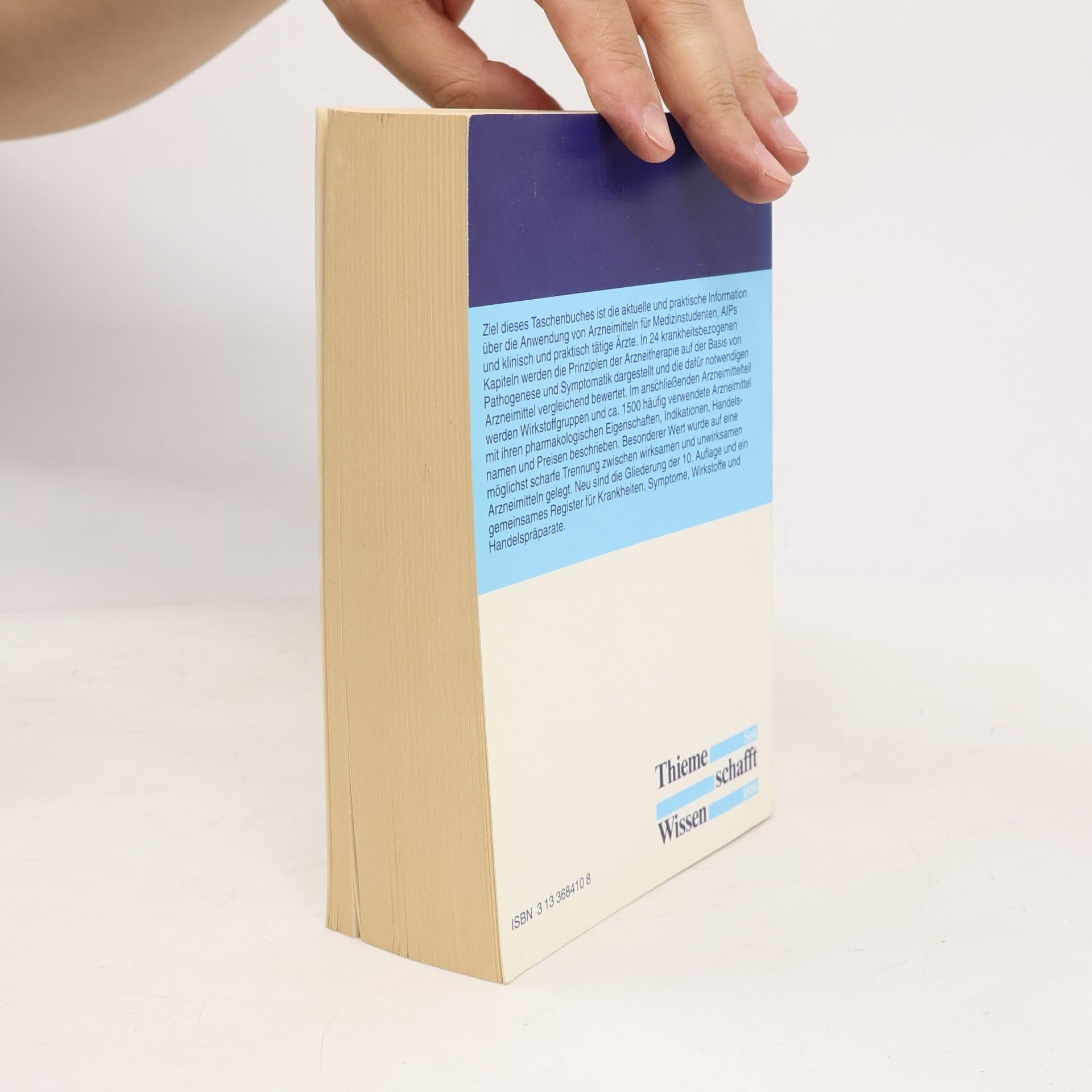 Hasso Scholz Taschenbuch der Arzneibehandlung