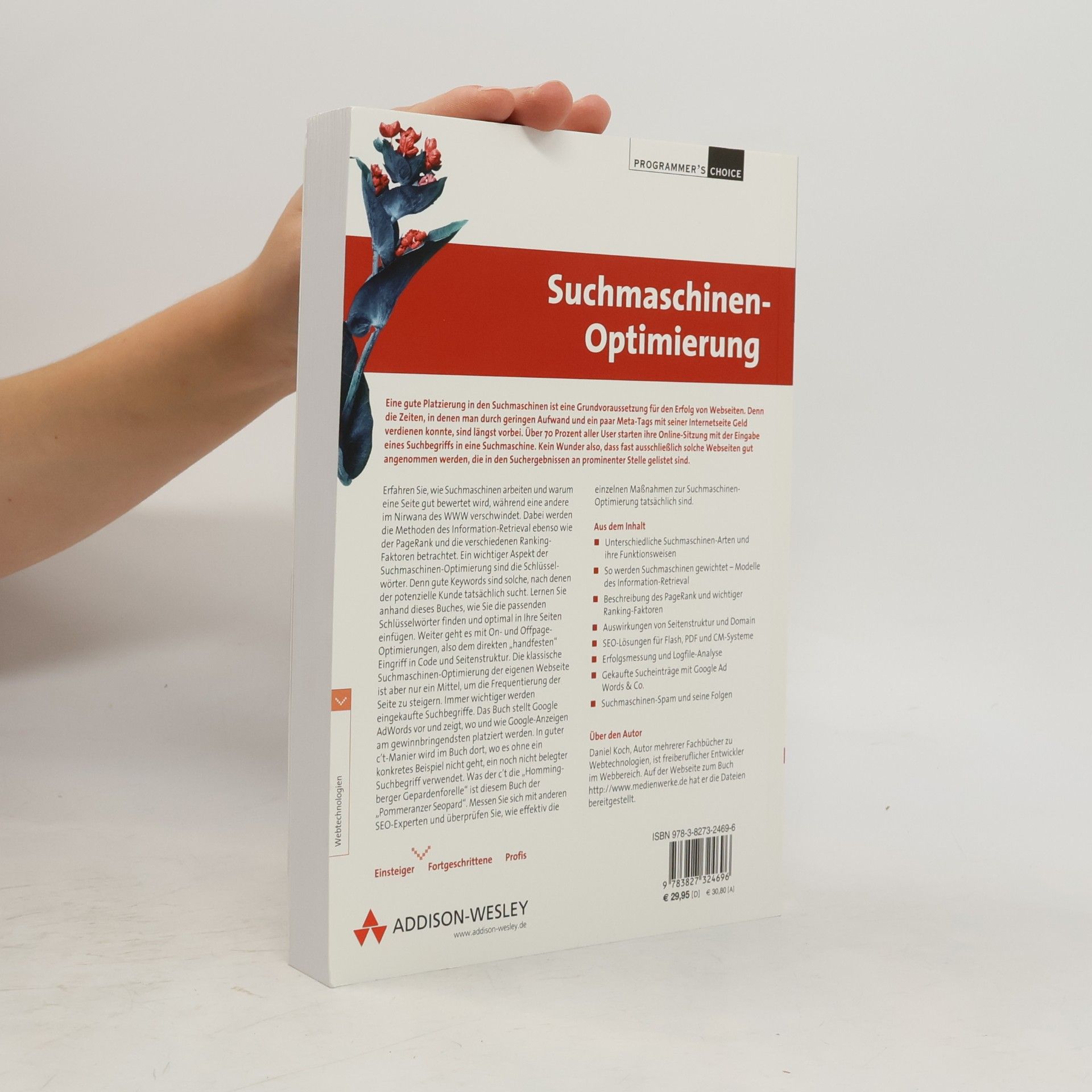 Daniel Koch Suchmaschinenoptimierung - inkl. CD
