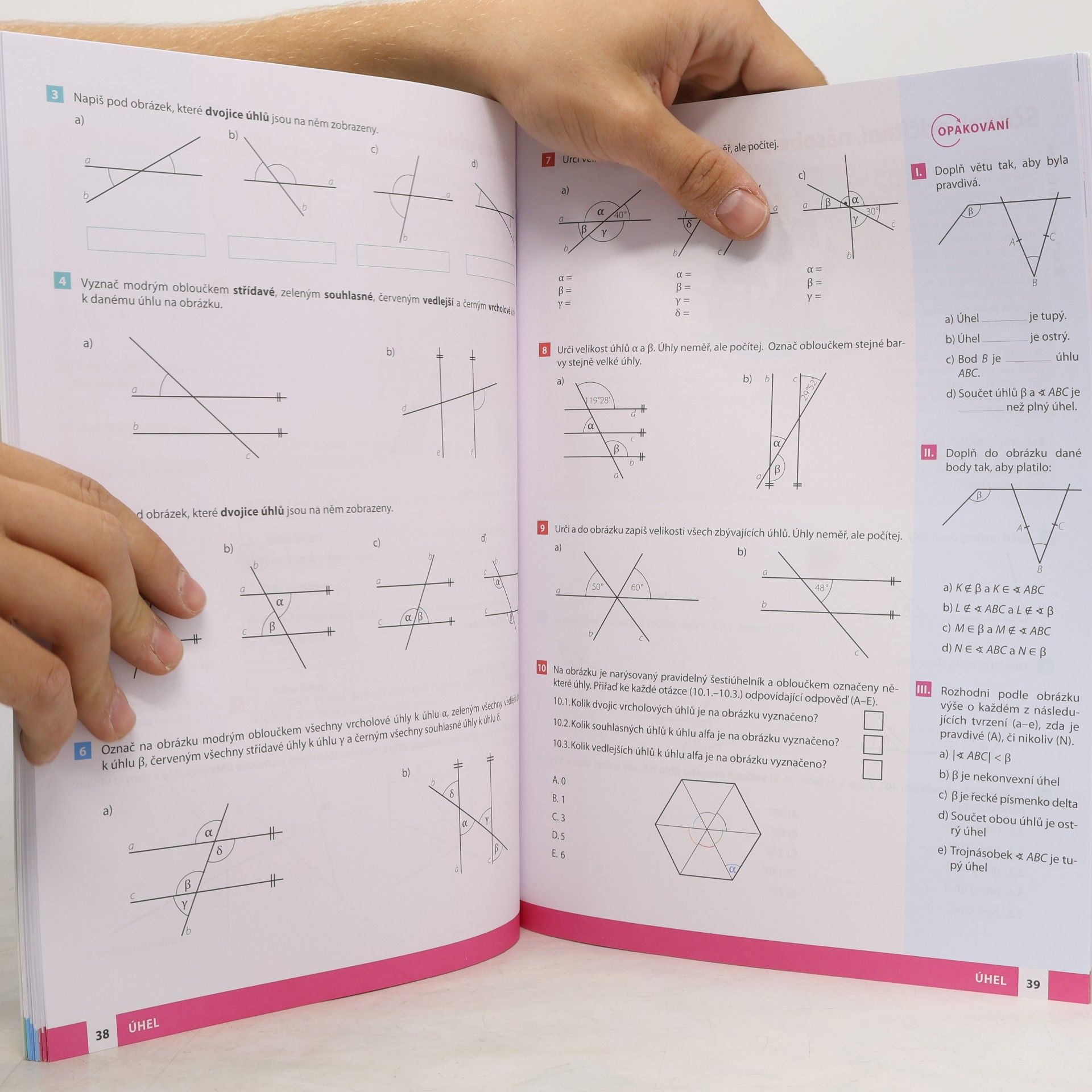 Kolektiv autorů Matematika v pohodě 6 - Geometrie - pracovní sešit