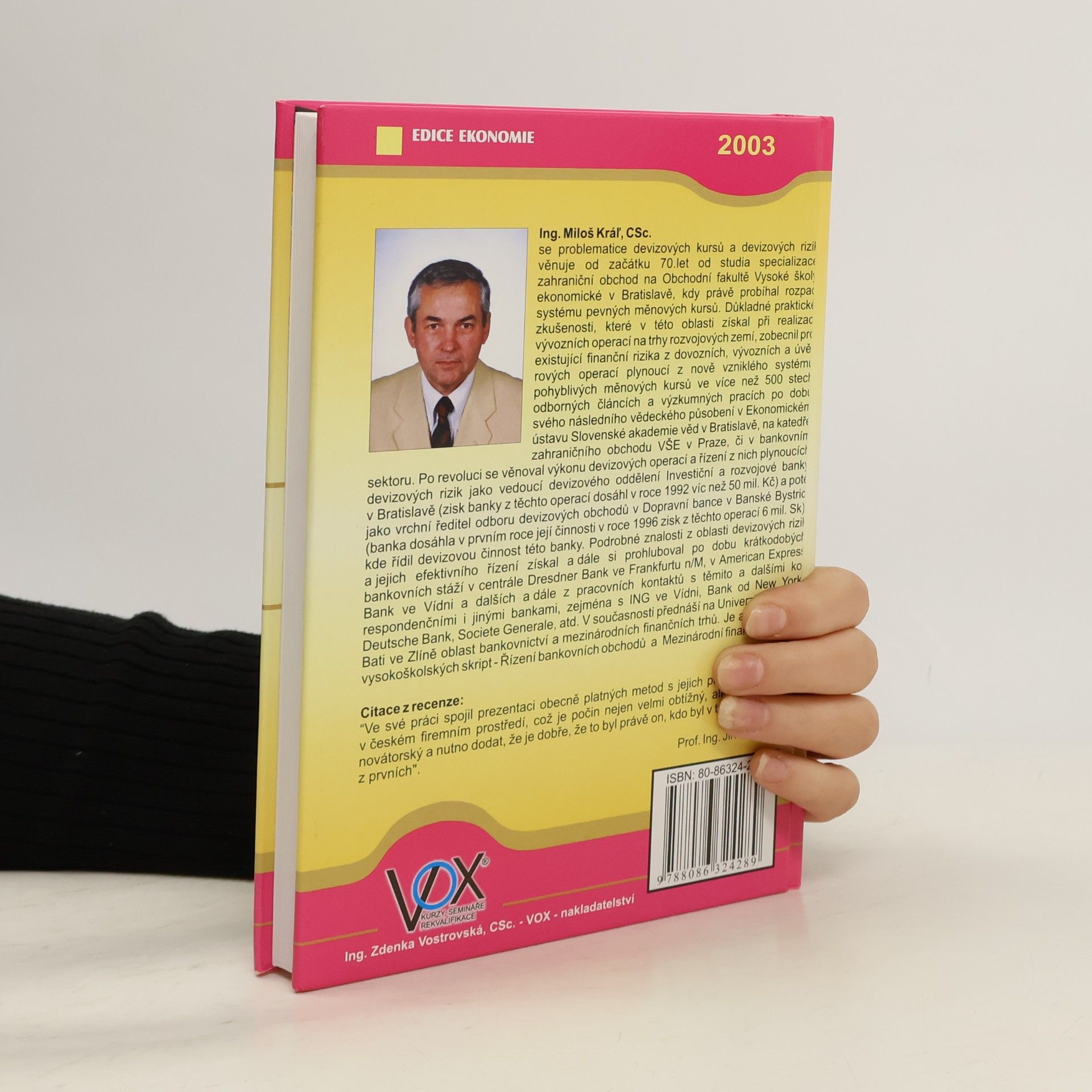 Miloš Kráľ Devizová rizika