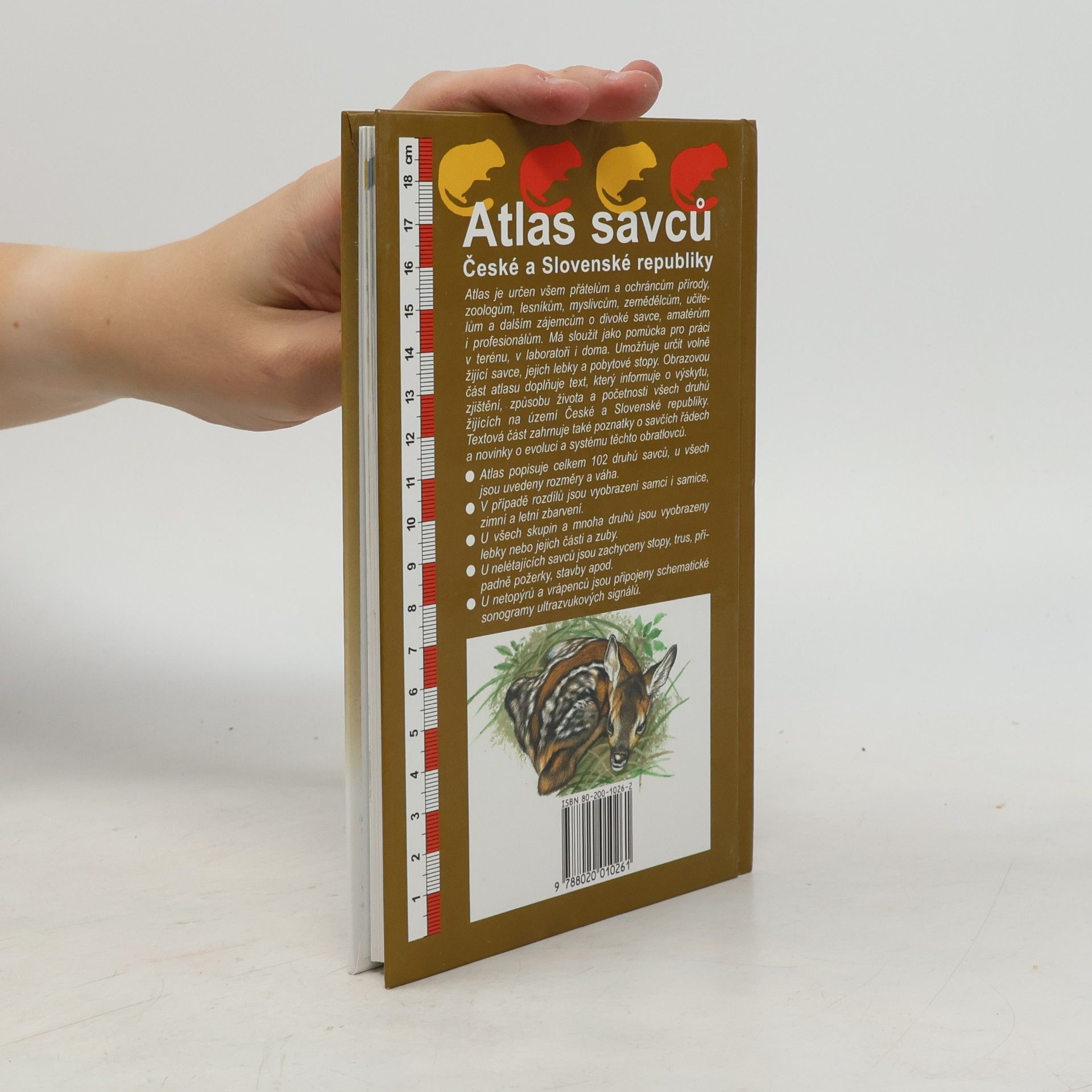 Jiří Gaisler Atlas savců České a Slovenské republiky