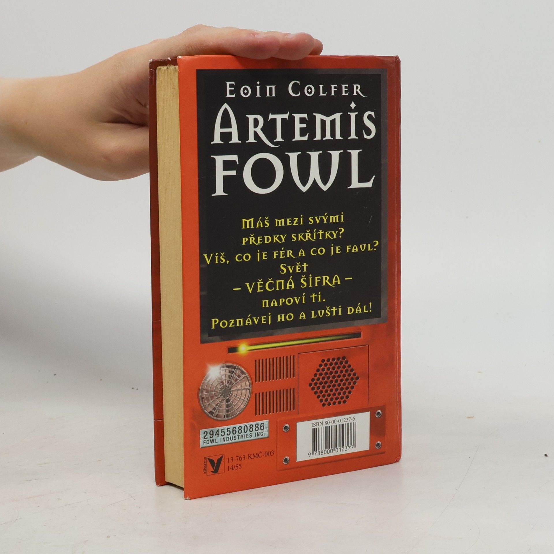Eoin Colfer Artemis Fowl. Věčná šifra