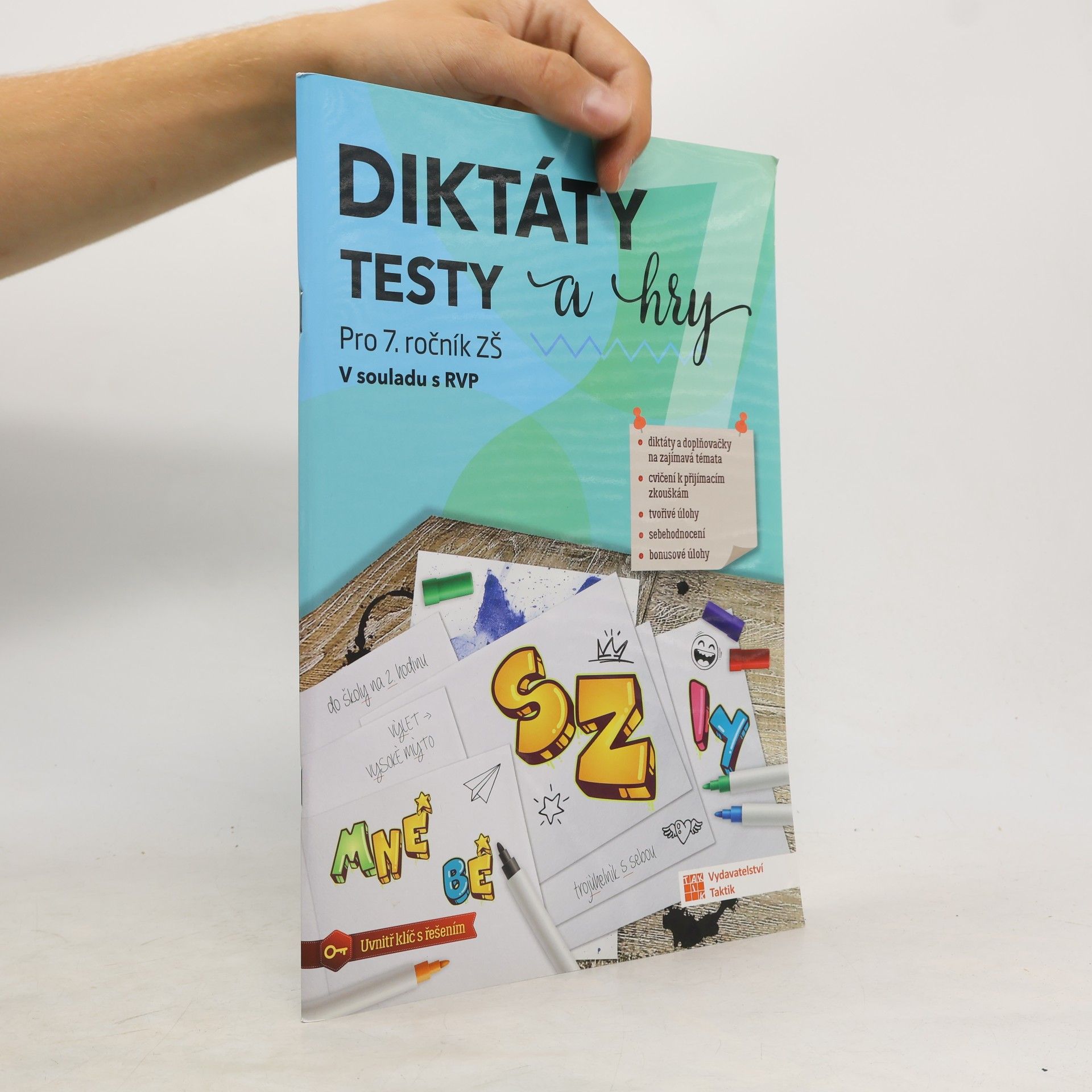 Autorenkollektiv Diktáty, testy a hry pro 7. ročník ZŠ