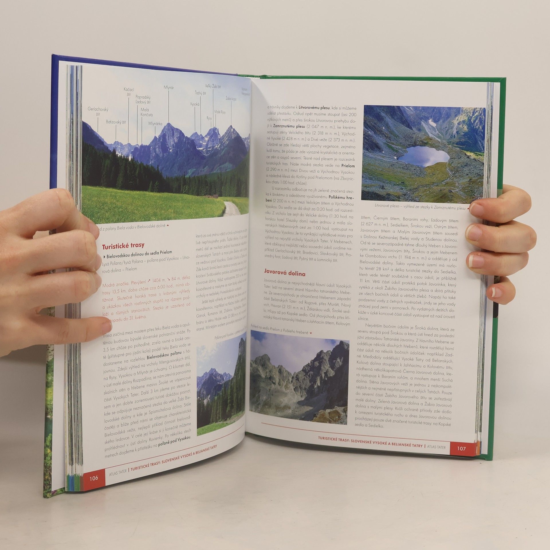 Autorenkollektiv Tatry slovenské a polské: nejkrásnější tatranské stezky a místa