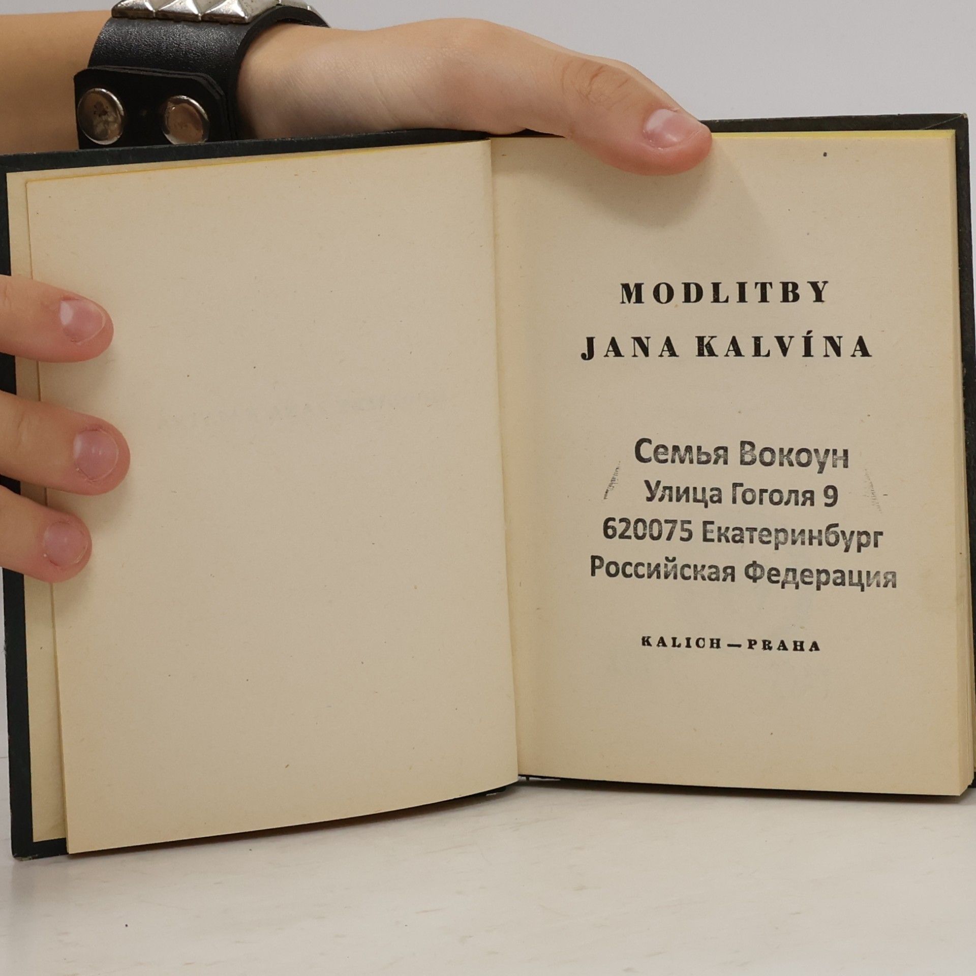 Jan Kalvín Modlitby Jana Kalvína
