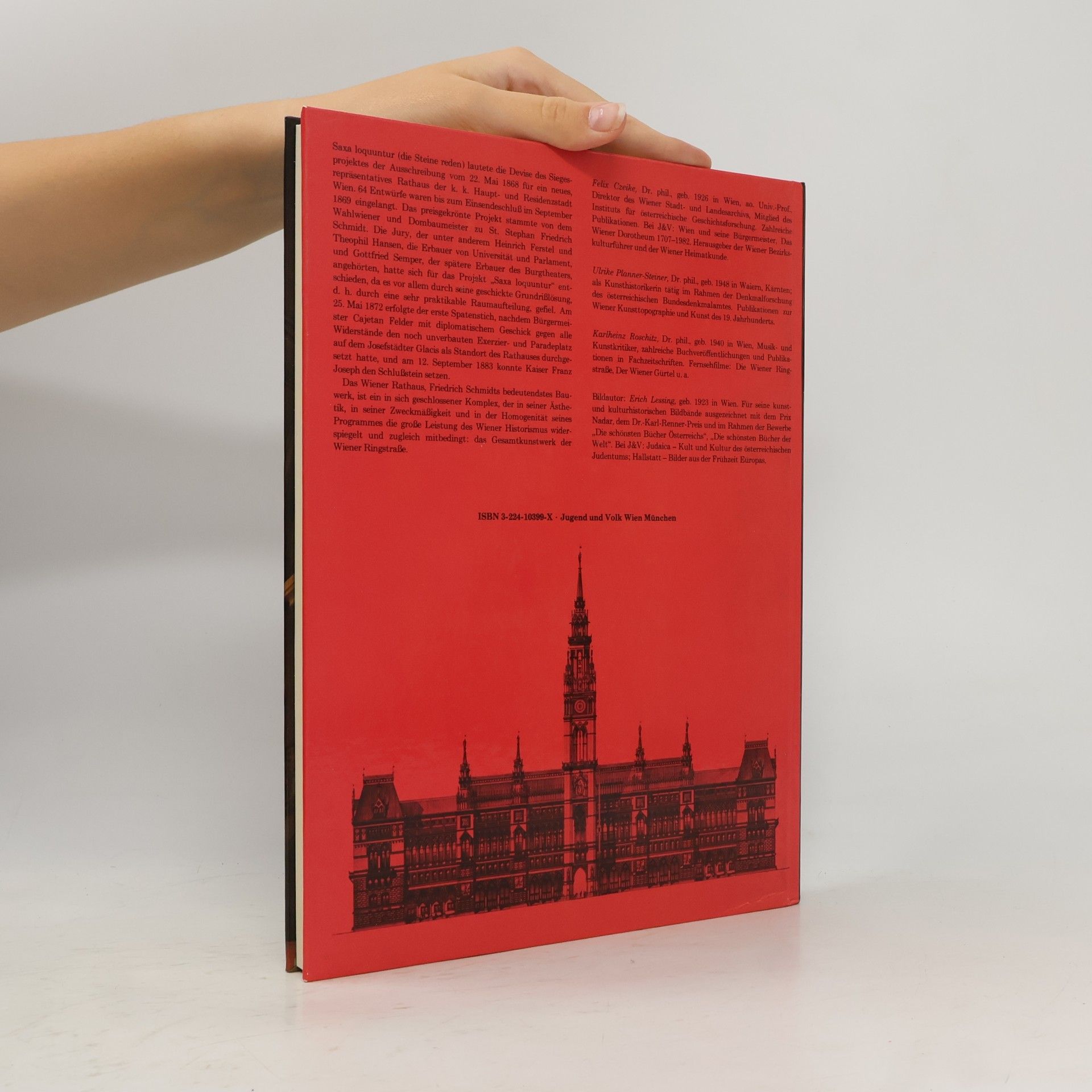 Felix Czeike Wiener Rathausbuch