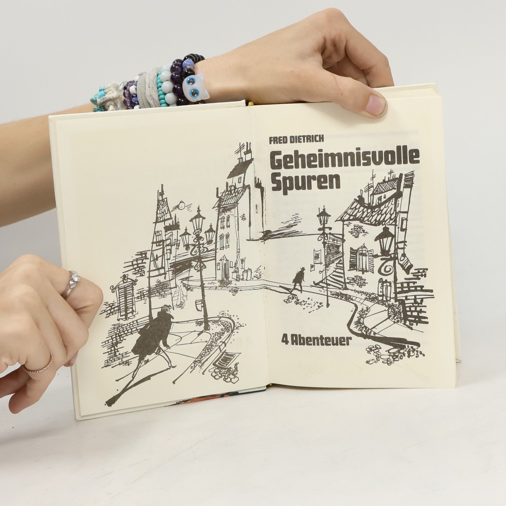 Fred Dietrich Geheimnisvolle Spuren. 4 Abenteuer