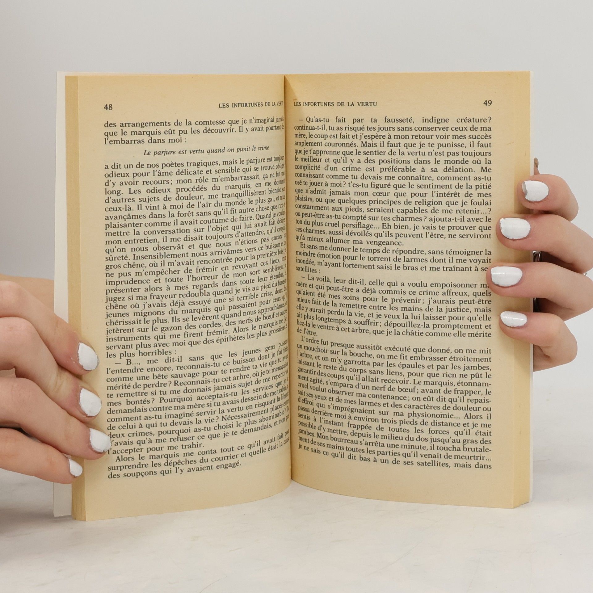 Donatien Alphonse François marquis de Sade Les infortunes de la vertu