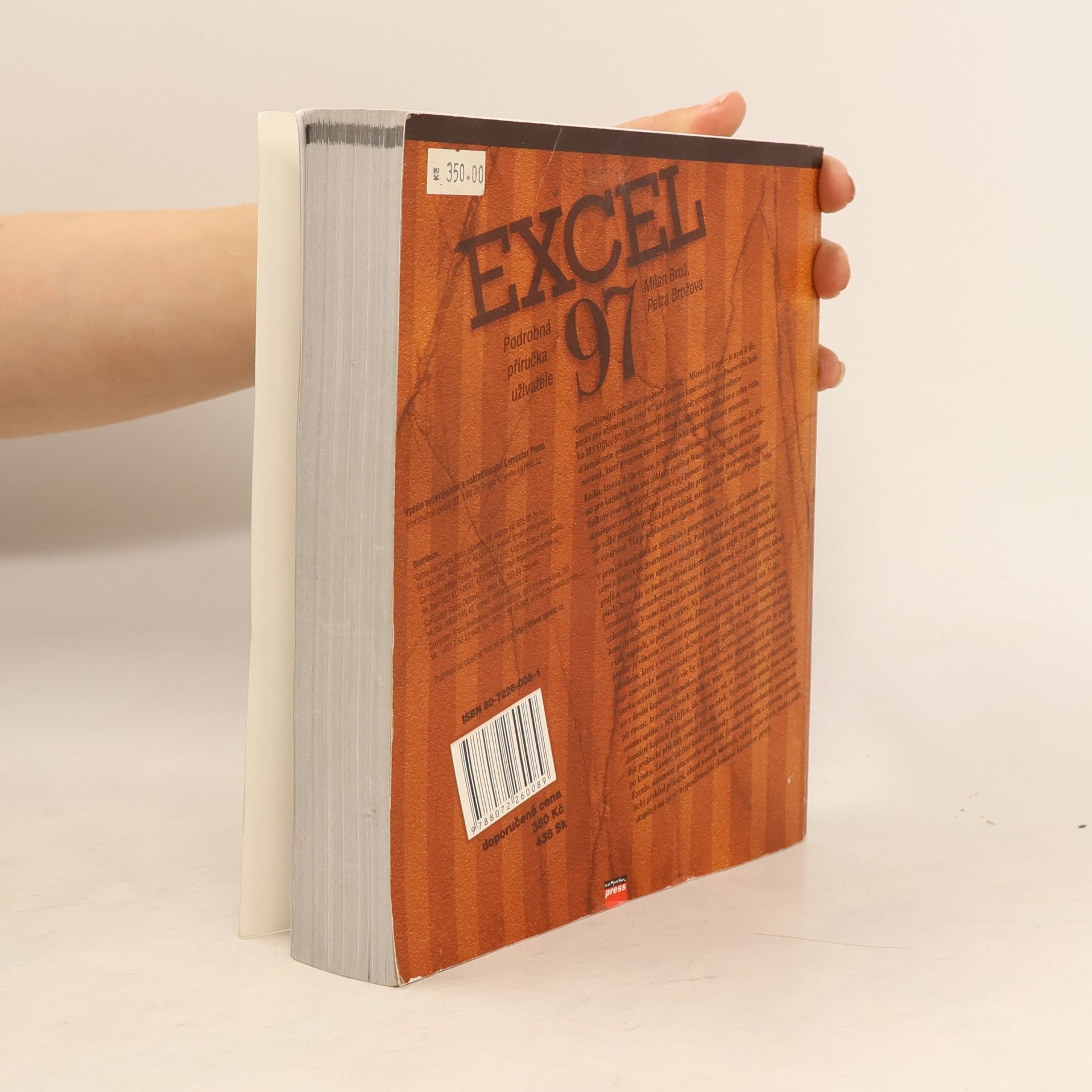 Petra Brožová Microsoft Excel 97 CZ