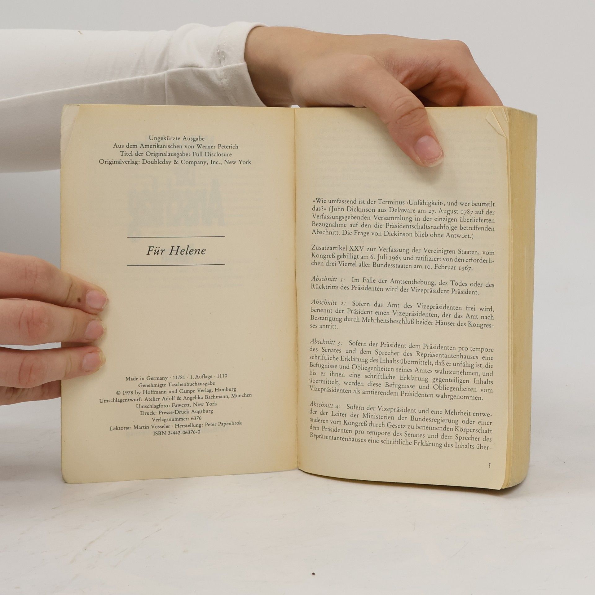 William Safire Der Anschlag