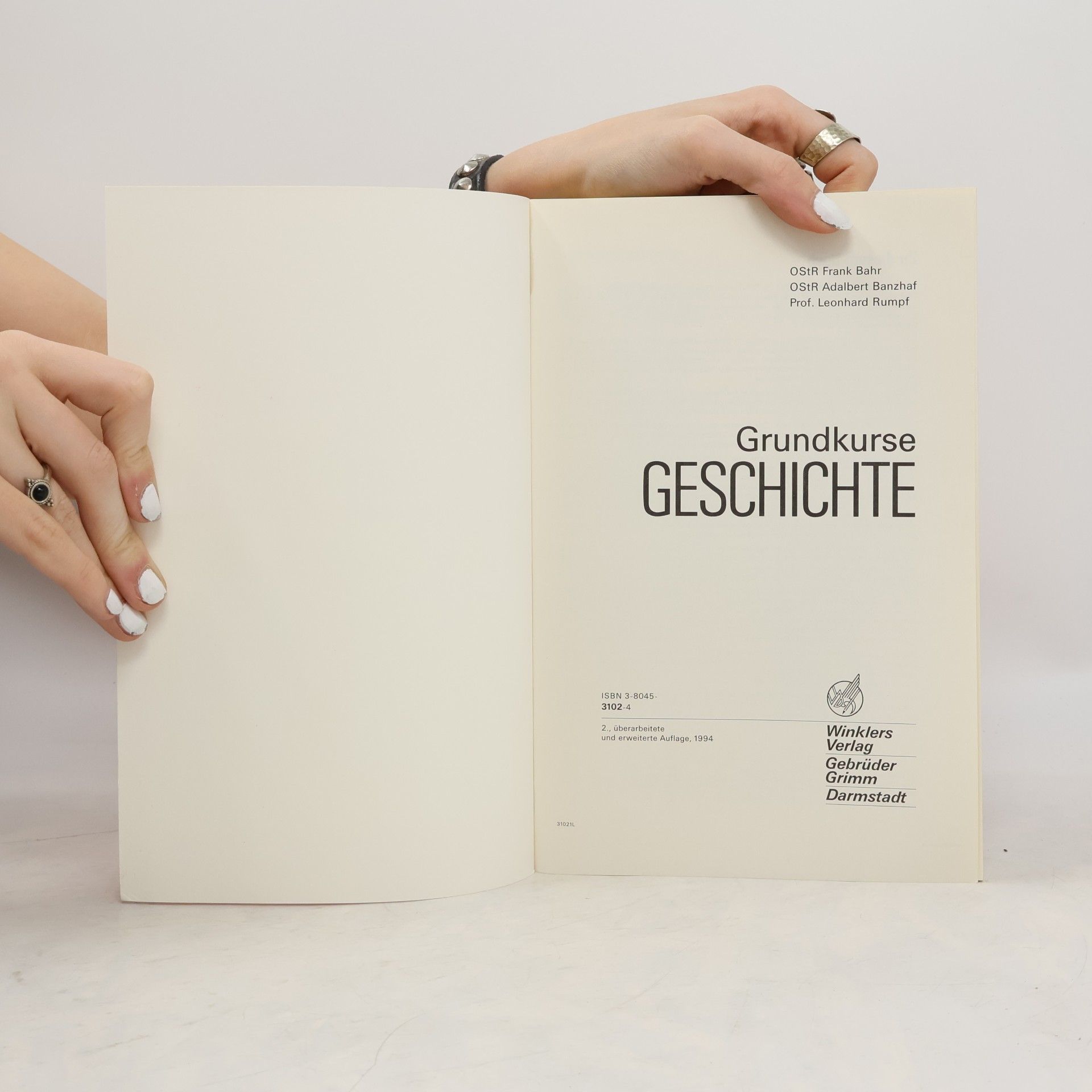 Frank Bahr Grundkurse Geschichte