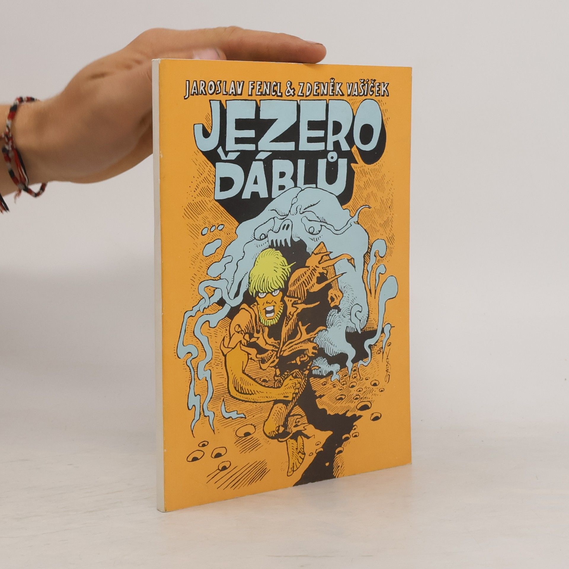 Jaroslav Fencl Jezero ďáblů (obálka K. Saudek)