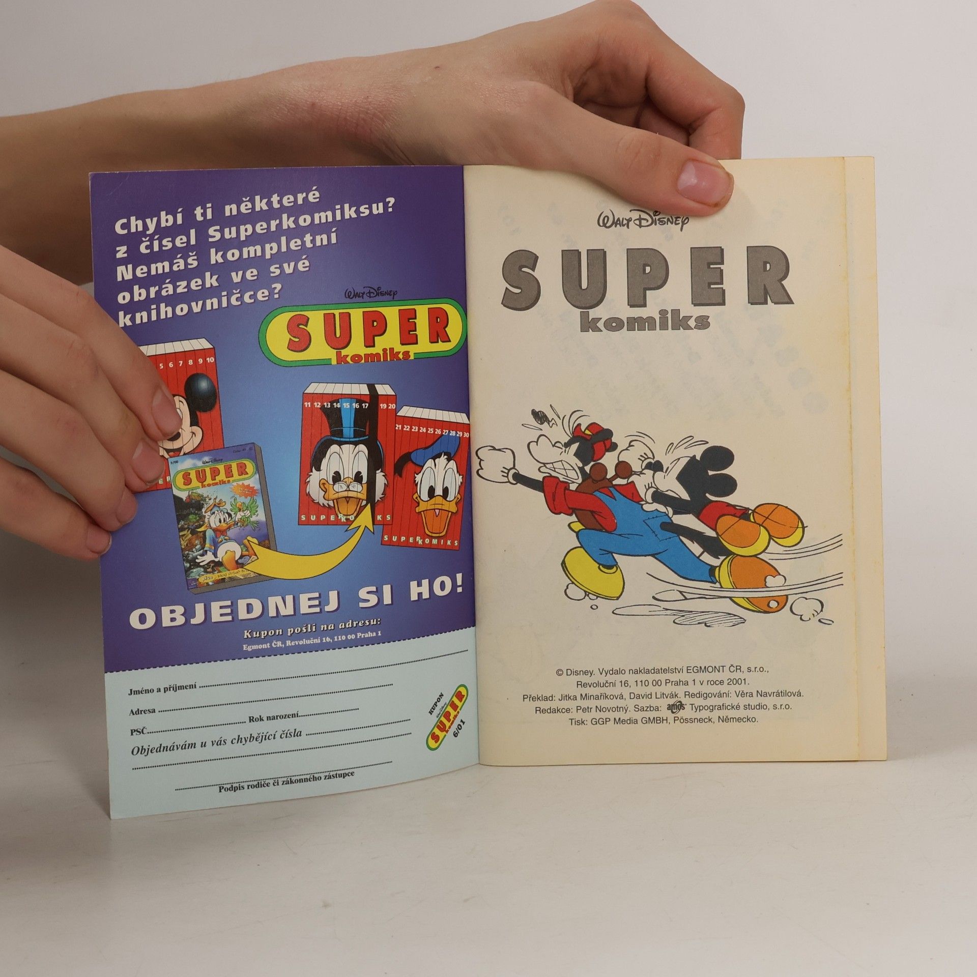 Walt Disney Disney Super komiks 32. 6/01