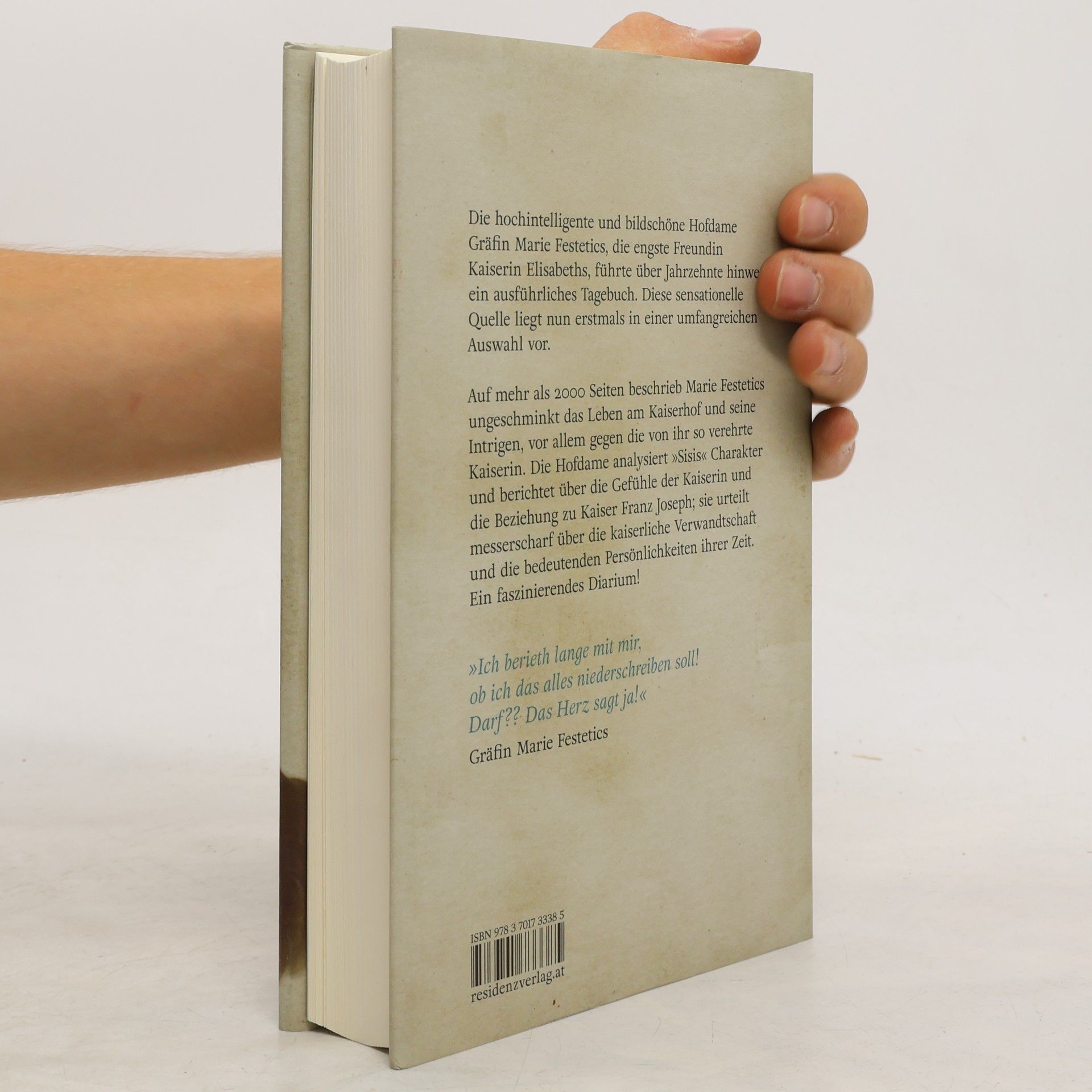 Kolektiv autorů Das Tagebuch der Gräfin Marie Festetics