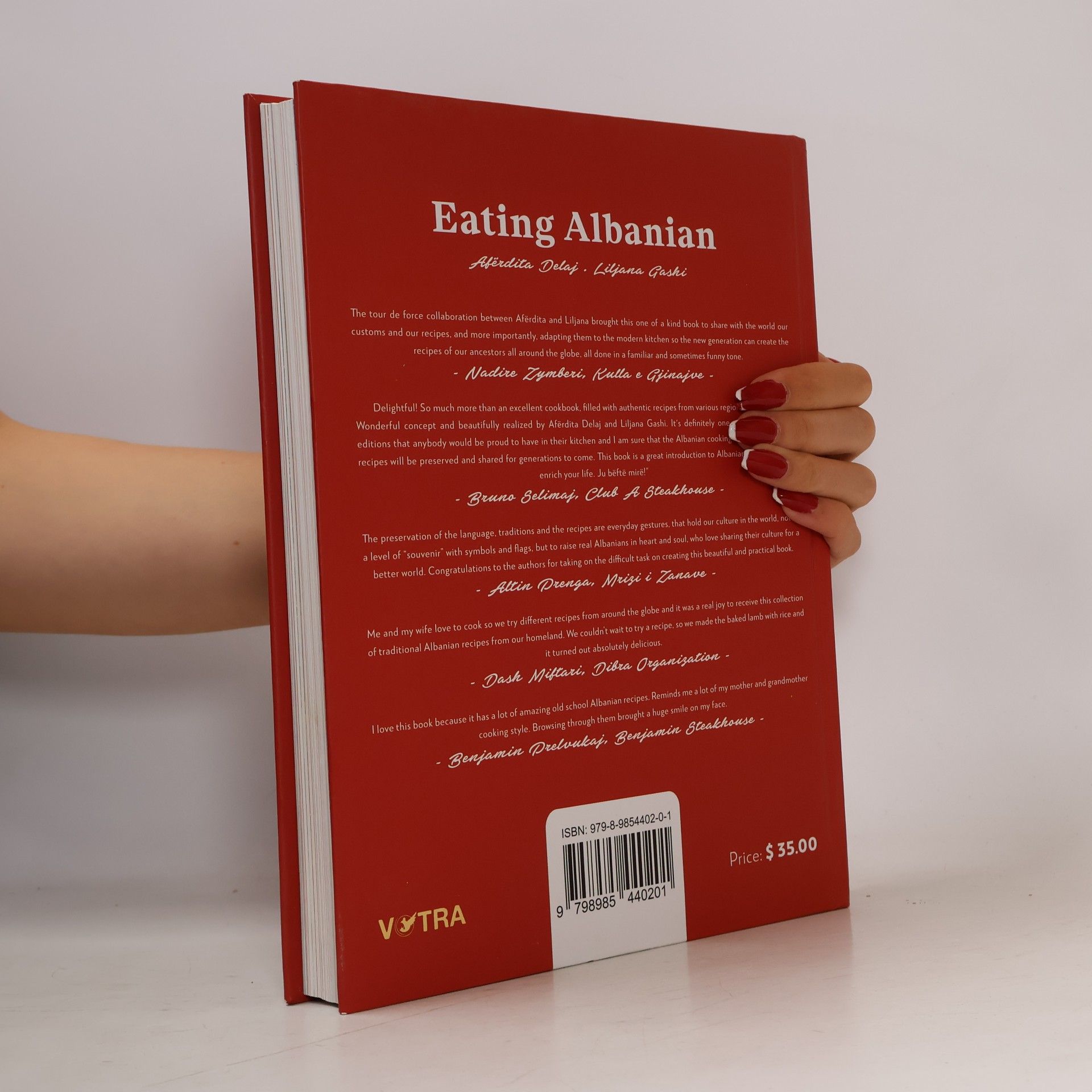 Afërdita Delaj Eating Albanian