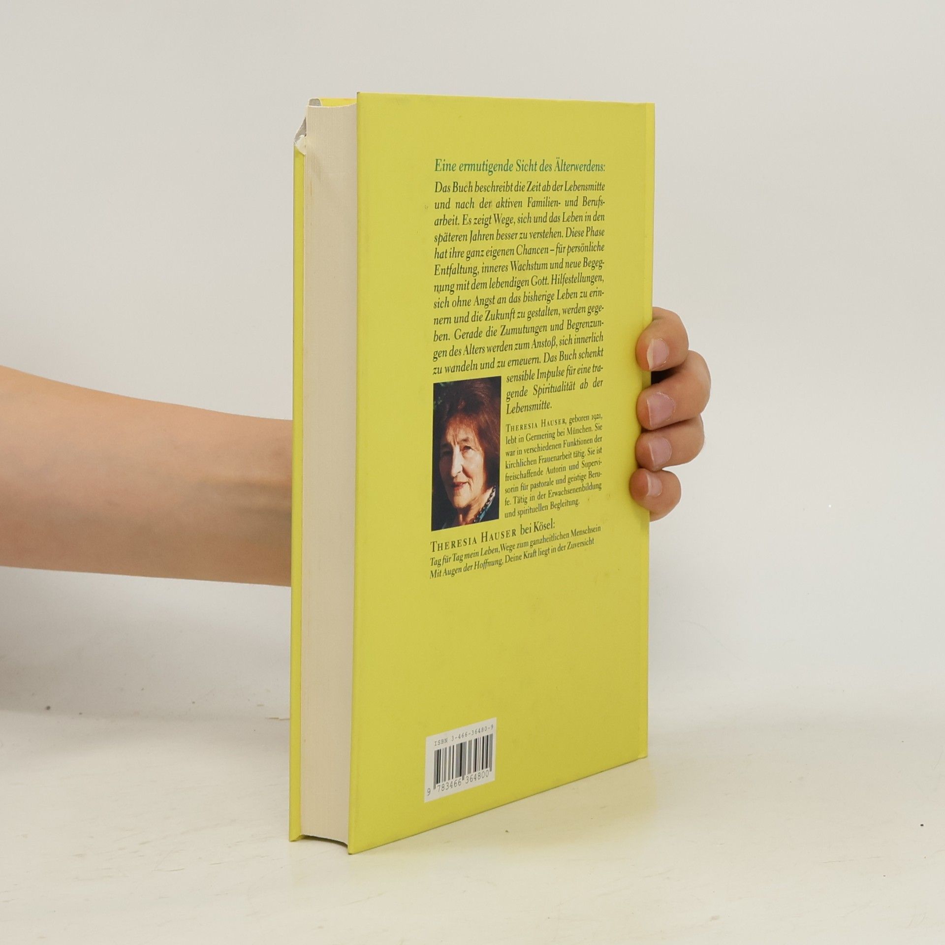 Theresia Hauser Zeit inneren Wachstums