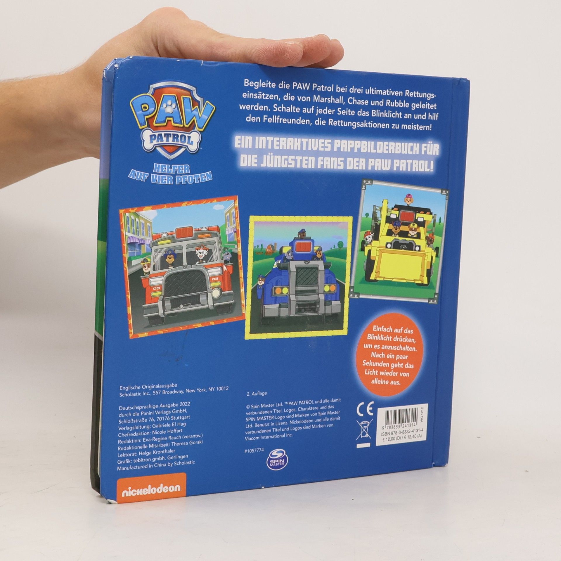 Panini Verlags GmbH PAW Patrol: Dein Einsatz mit der PAW Patrol