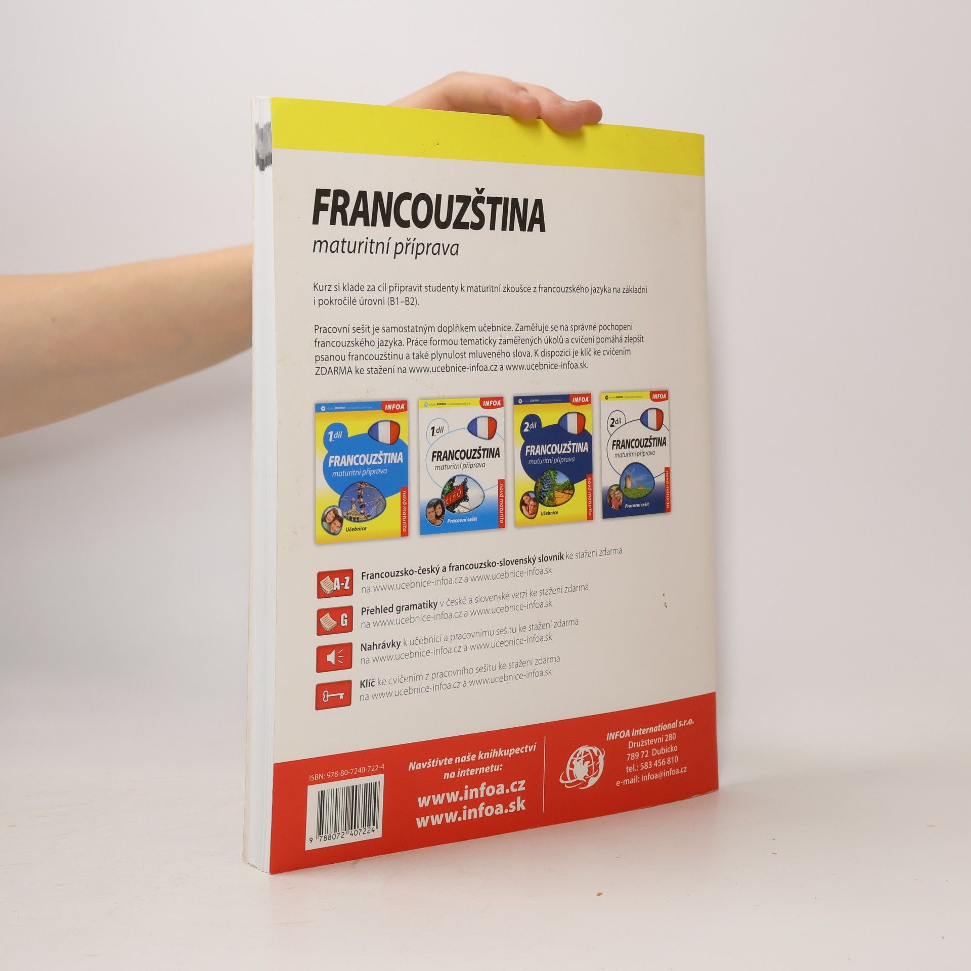 Danièle Bourdais Francouzština 1 maturitní příprava - pracovní sešit