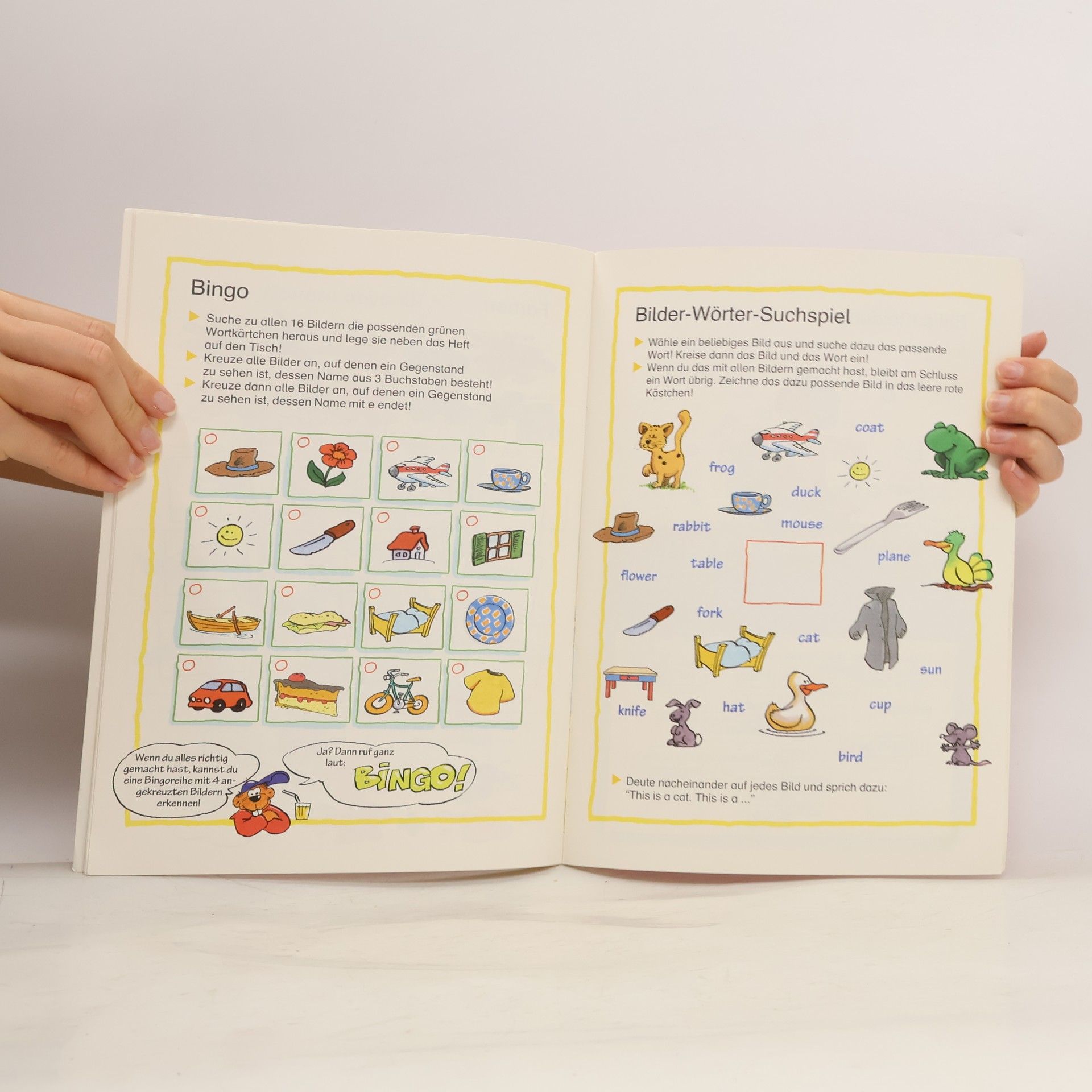 Almuth Bartl LernSpielBuch: Englisch für Einsteiger