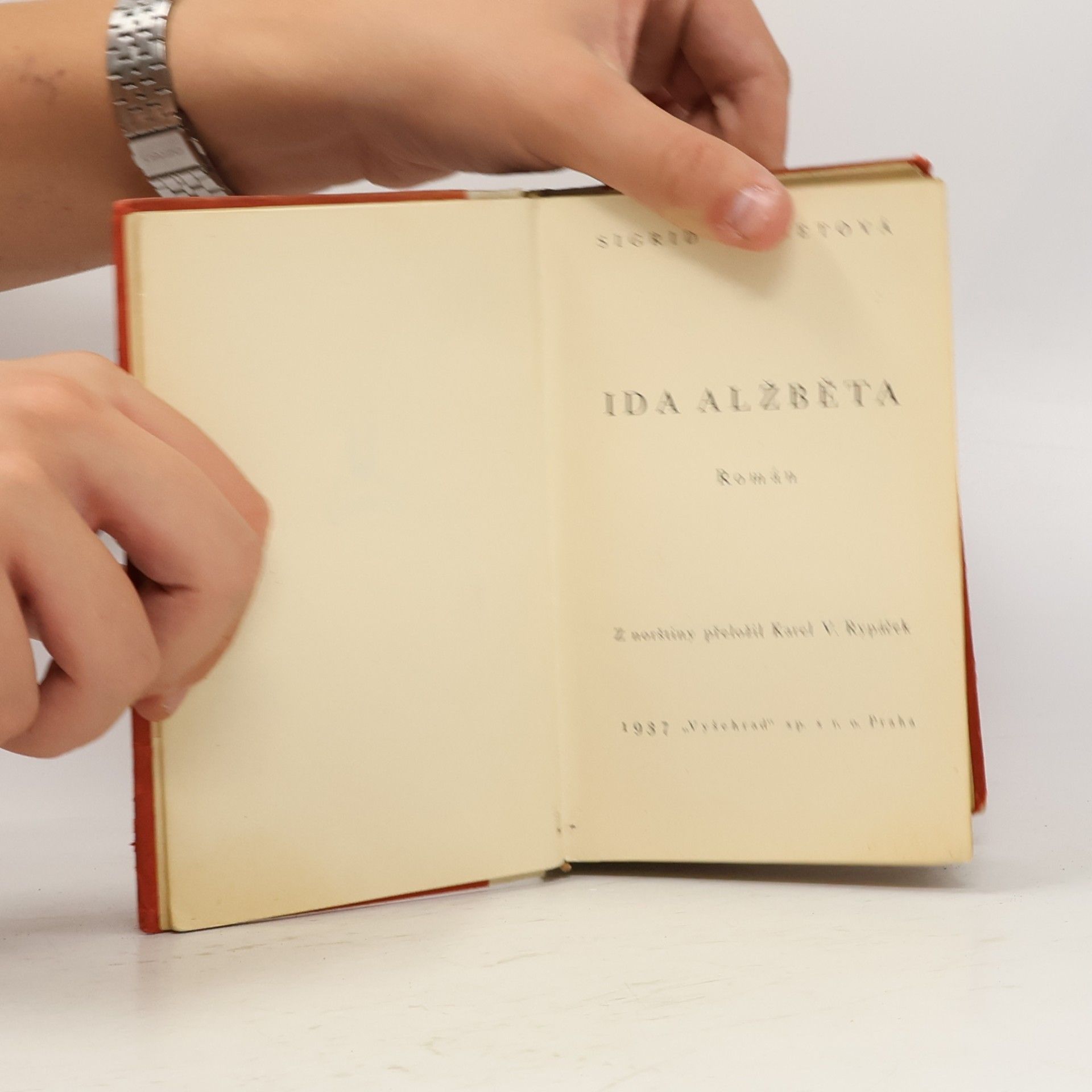 Sigrid Undset Ida Alžběta