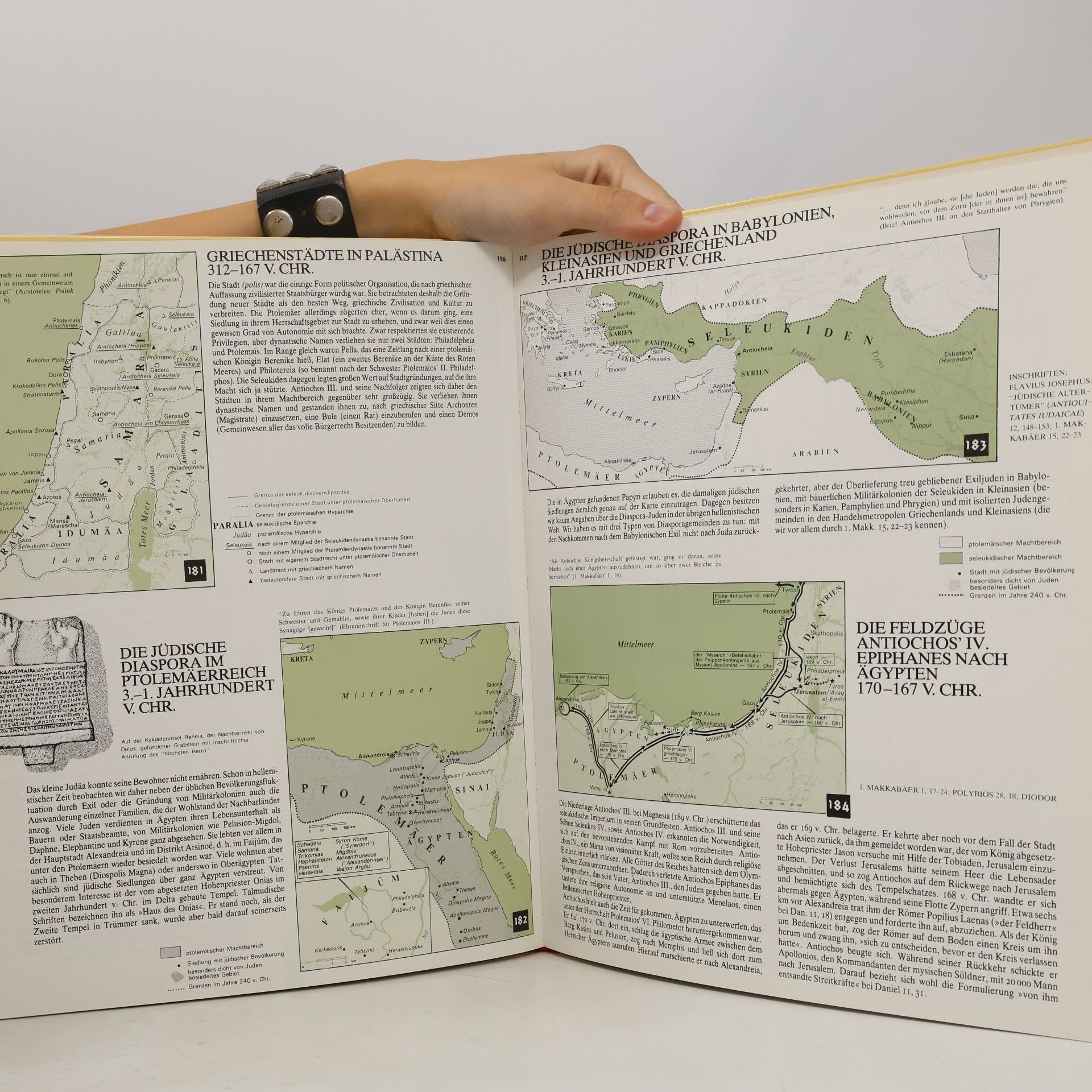 Yoḥanan Aharoni Der Bibelatlas
