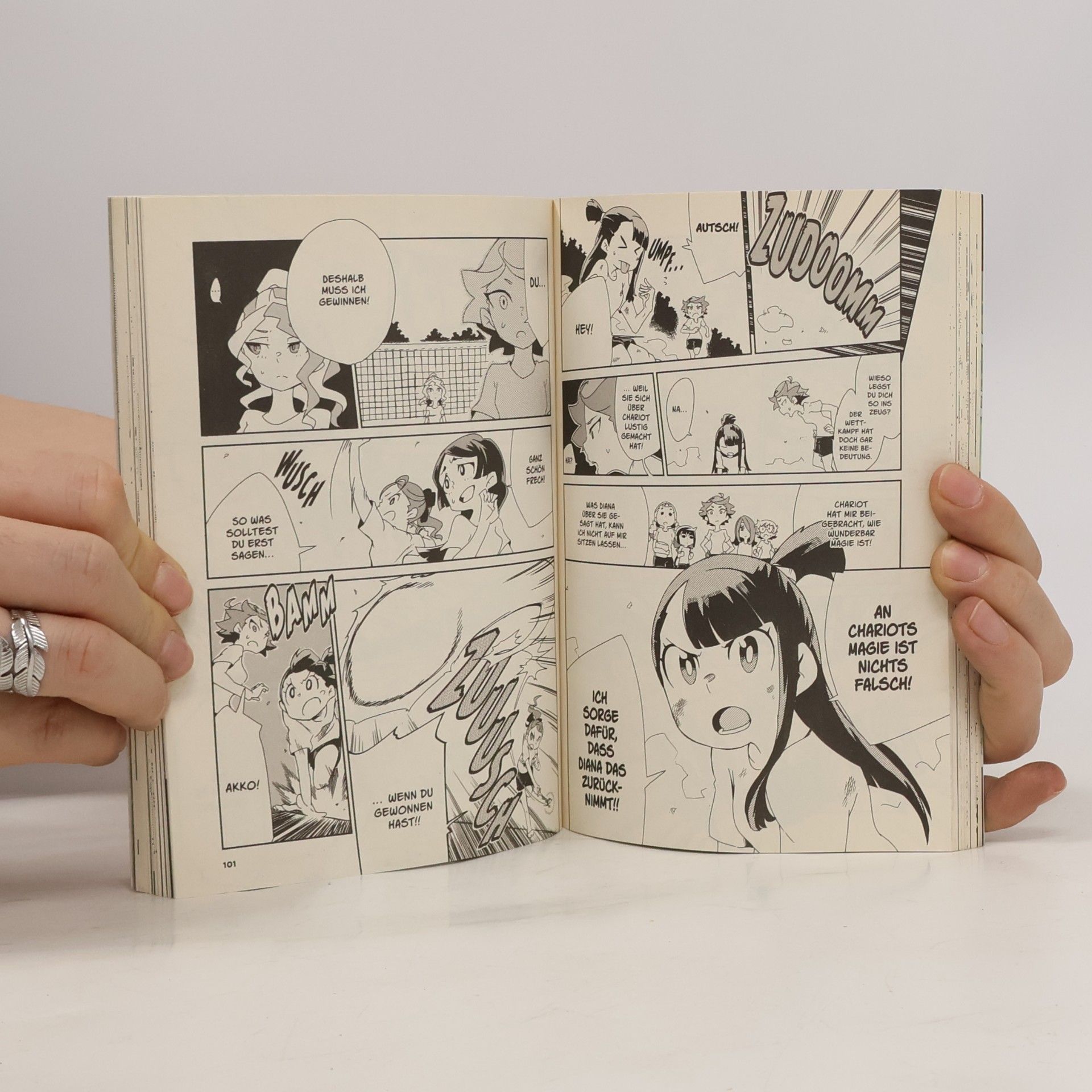 Yo Yoshinari Little witch academia 1